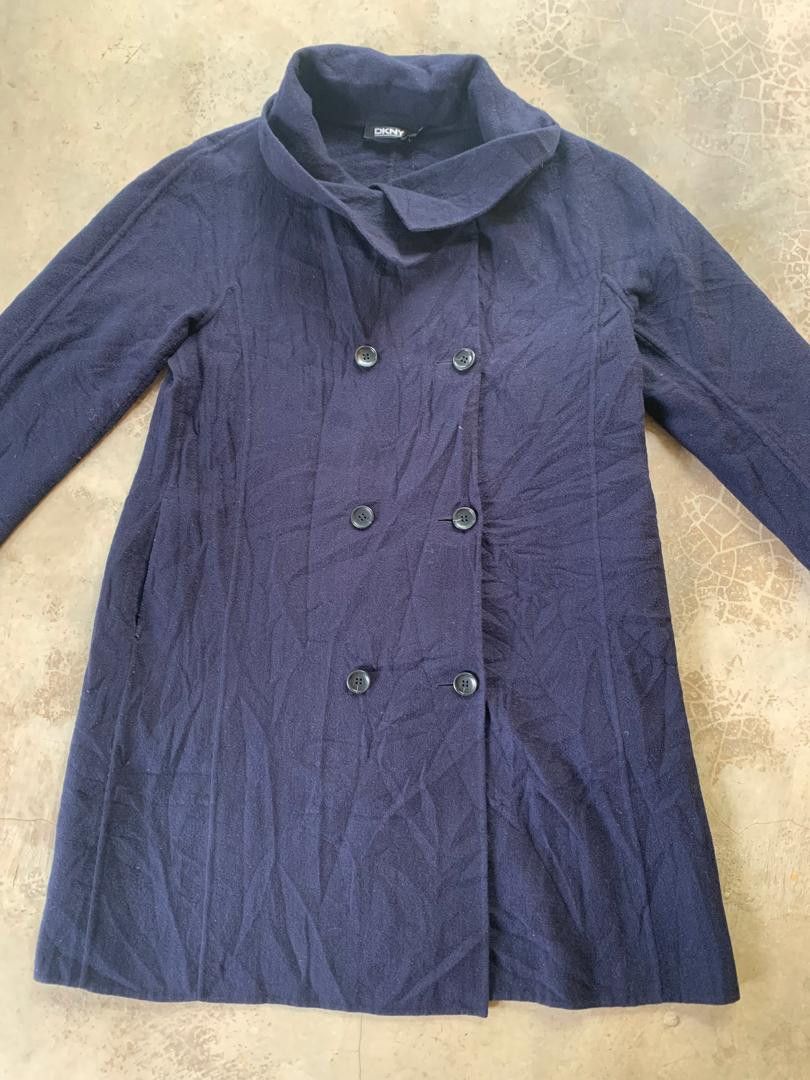 DKNY DKNY Long Coat Wool Size M / US 6-8 / IT 42-44 - 5 Thumbnail