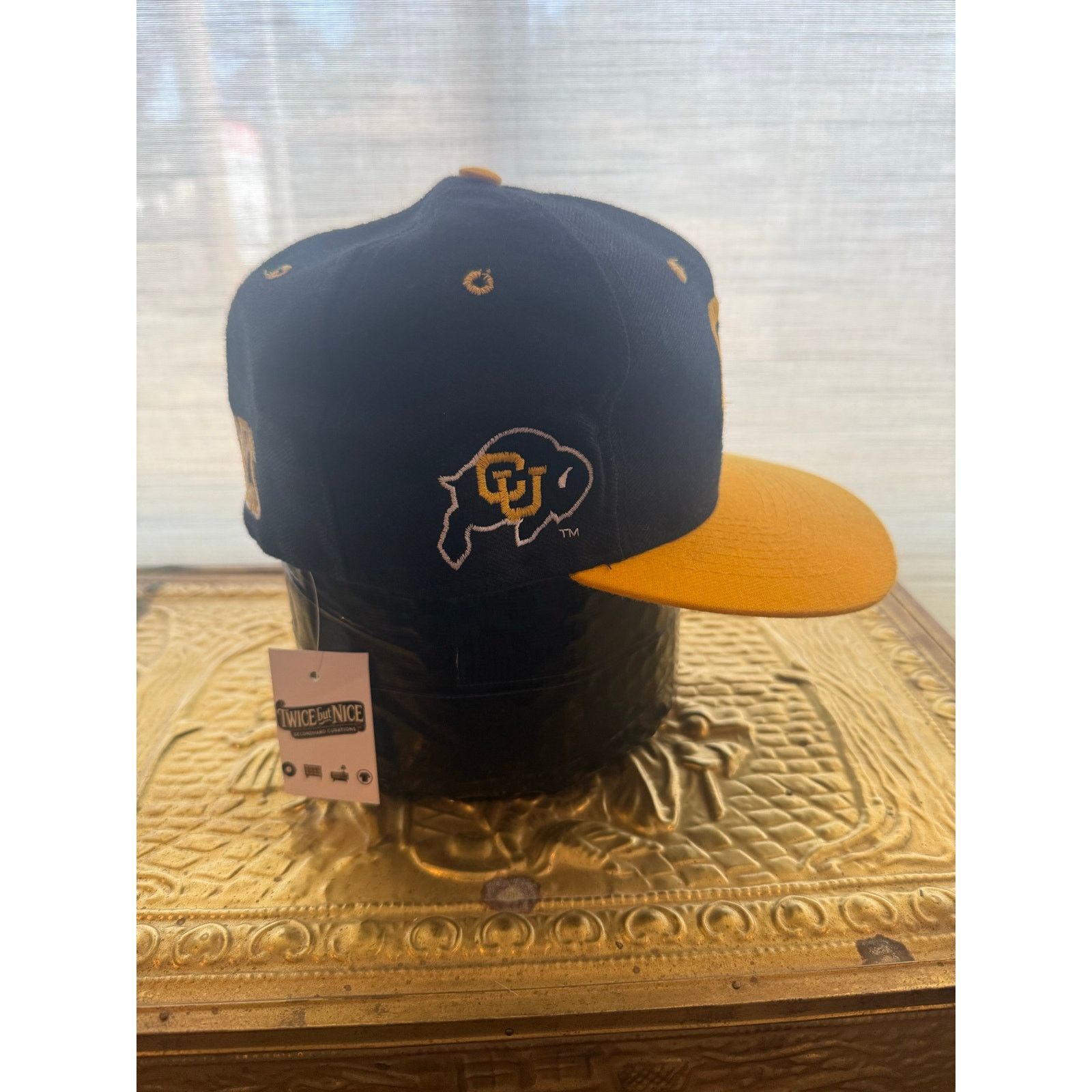 Other Colorado Buffaloes Spellout Fitted Hat 7 3/8 Size ONE SIZE - 2 Thumbnail