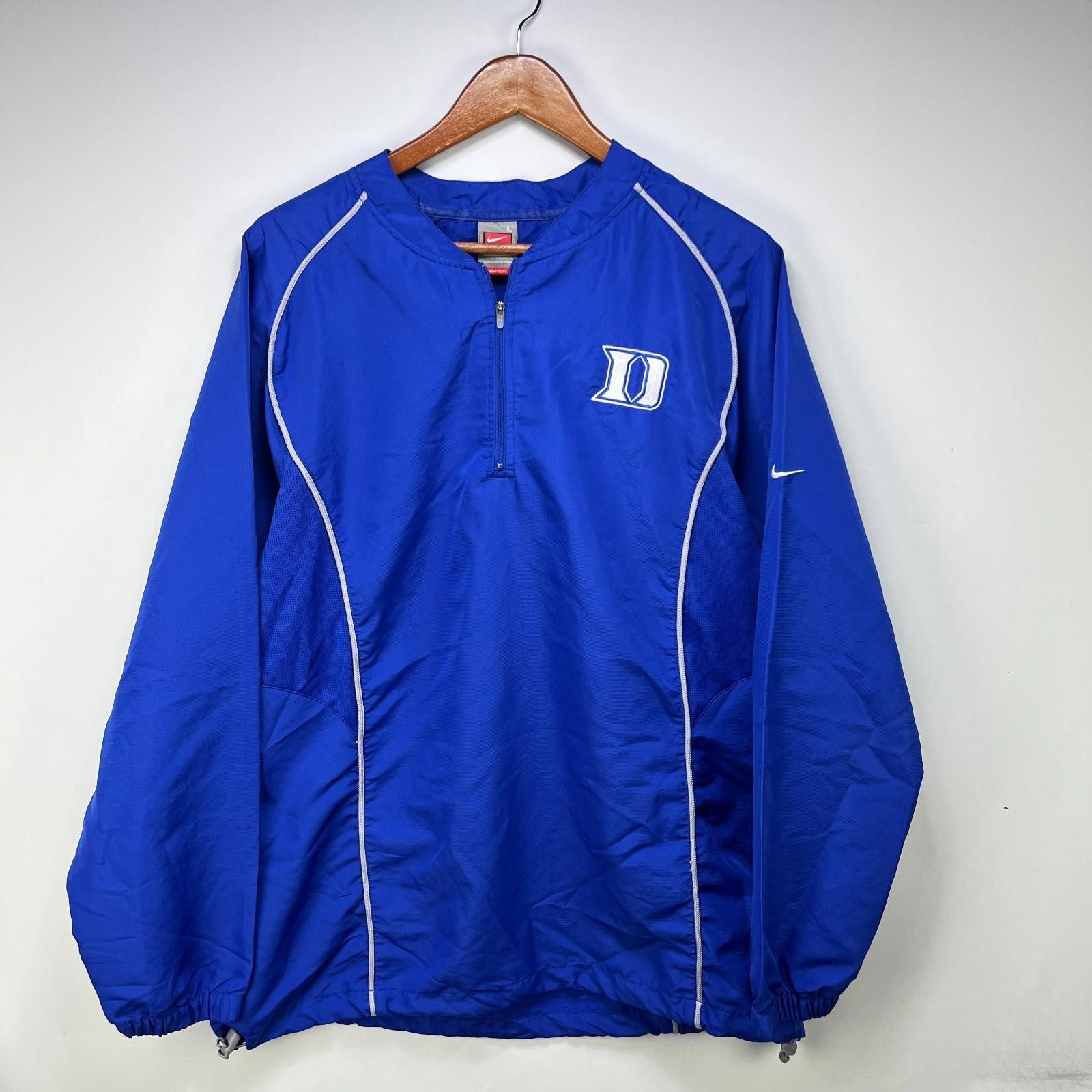 Nike Vintage Nike Duke University Devils Windbreaker Jacket Large Size ONE SIZE - 1 Thumbnail