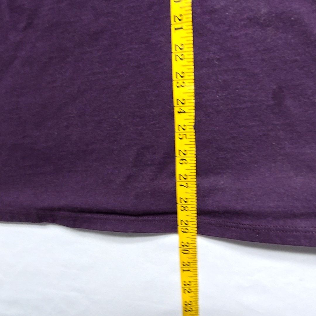 Jerzees Vintage Las Vegas Shirt Graphic Purple Burgandy L Mens Tee Size US L / EU 52-54 / 3 - 9 Thumbnail