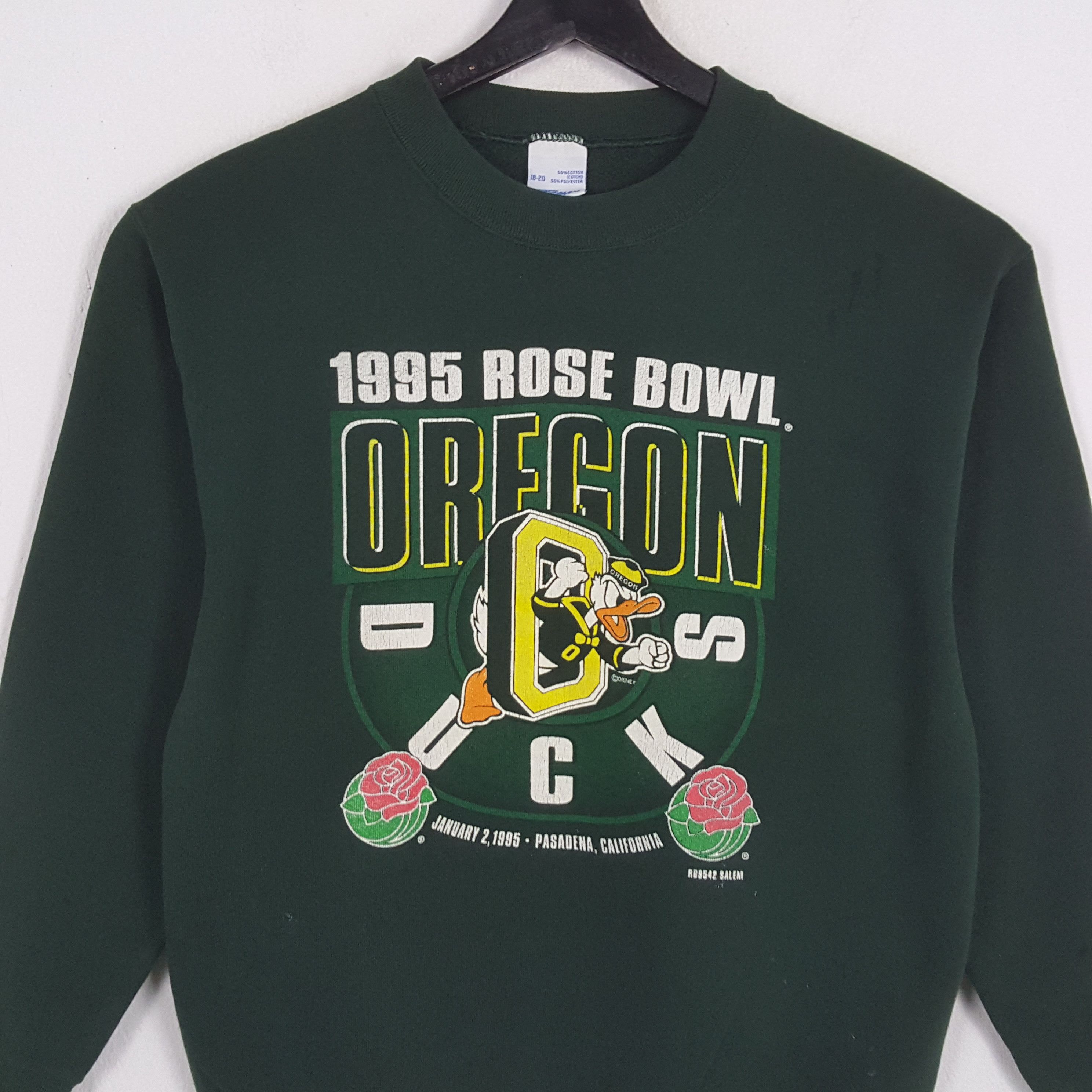 NFL × Salem Sportswear × Vintage OREGON DUCKS DISNEY NFL Vintage Sweatshirt Size US S / EU 44-46 / 1 - 2 Thumbnail