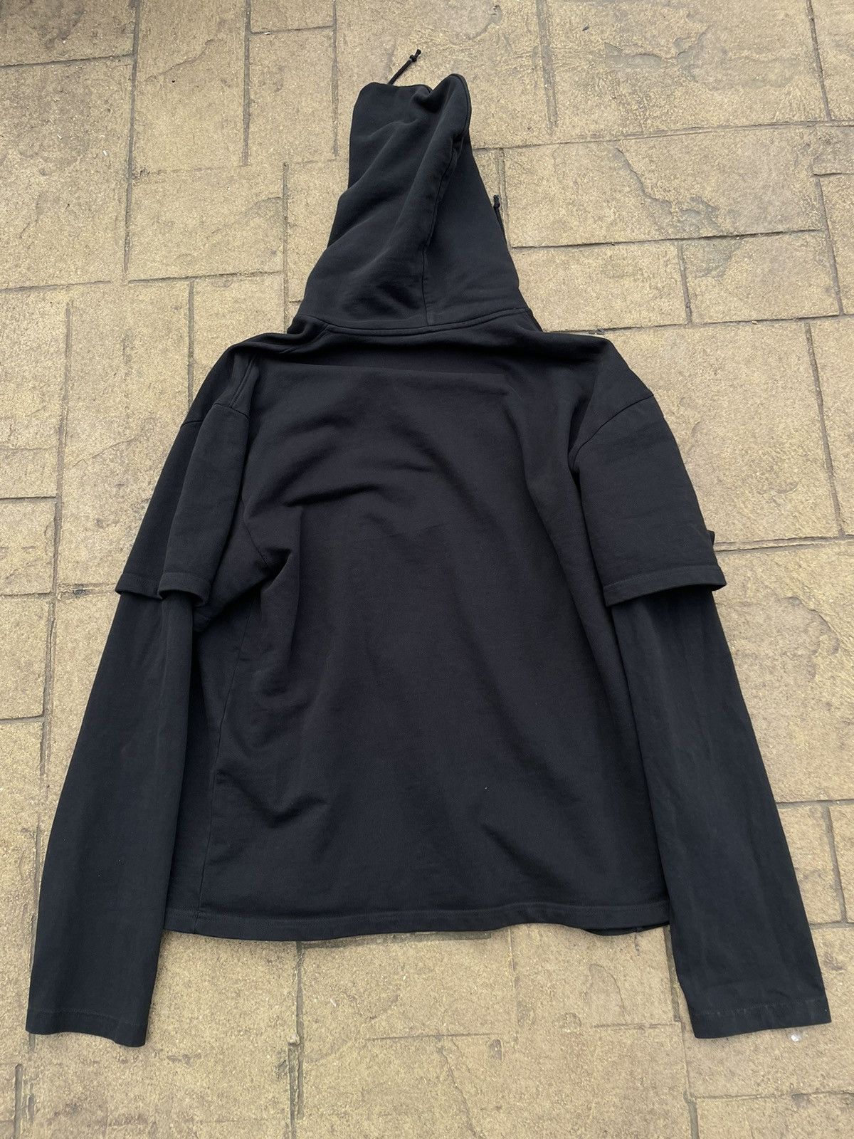 Balenciaga Balenciaga Yeezy Gap DMX Double Layered Hoodie SAMPLE Size US L / EU 52-54 / 3 - 5 Thumbnail