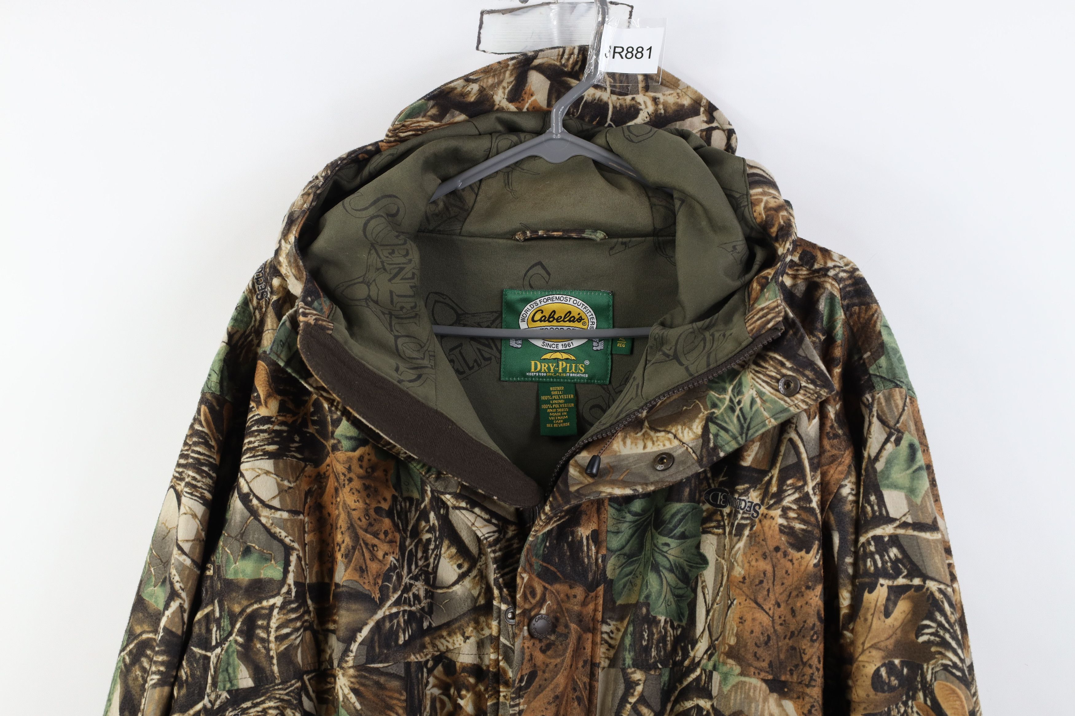 Cabelas Vintage Cabelas Chamois Cloth Full Zip Jacket Dry Plus Size US XL / EU 56 / 4 - 2 Thumbnail
