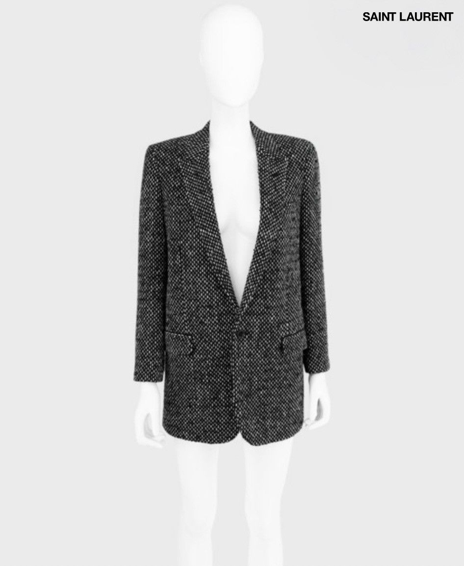 Hedi Slimane × Saint Laurent Paris Hedi Slimane Runway Saint Laurent Blazer - F/W14 Size S / US 4 / IT 40 - 1 Thumbnail