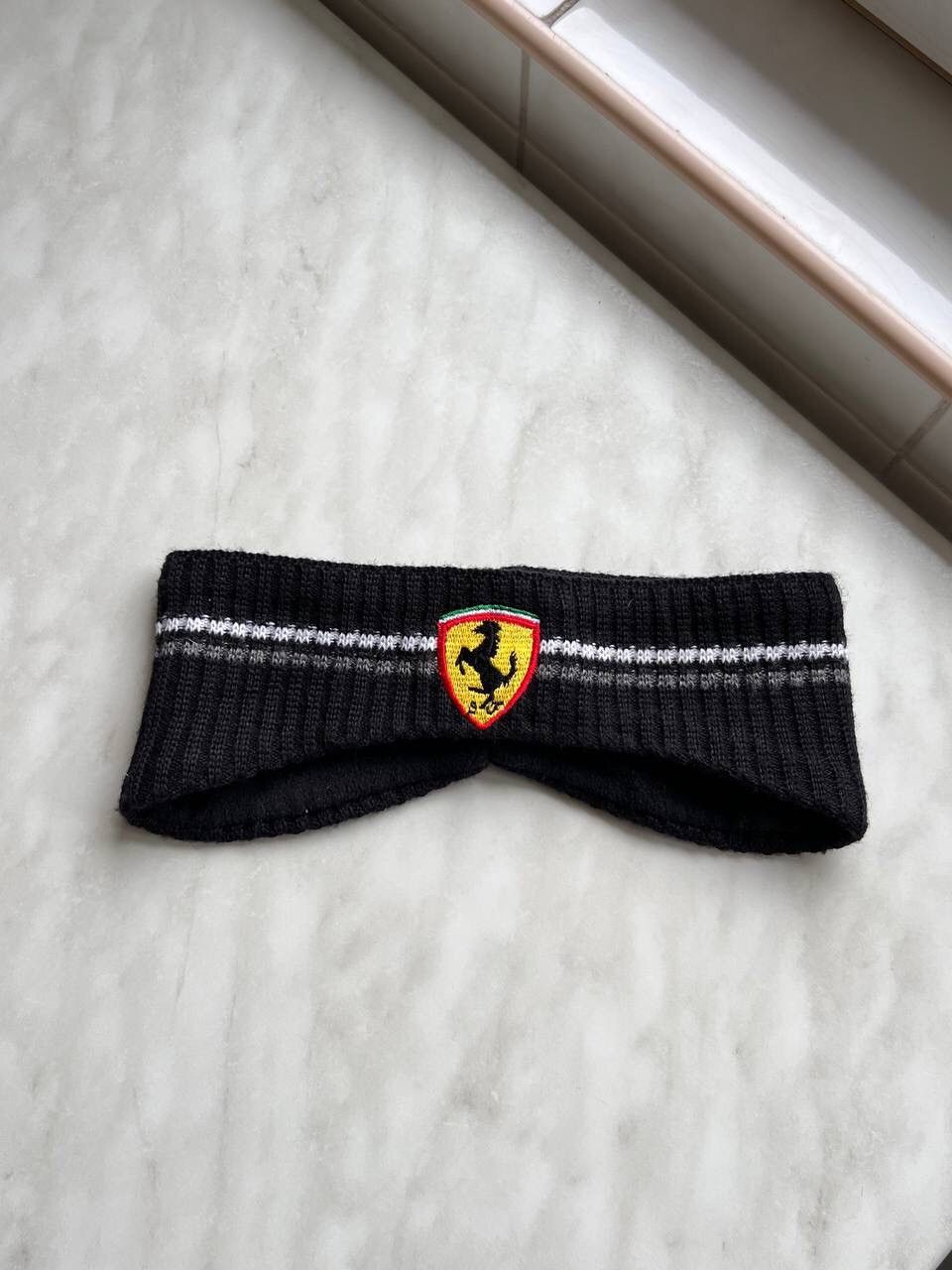 Ferrari × Vintage Vintage Classic Logo Ferrari Headband Hype Formula 1 Hat Size ONE SIZE - 1 Thumbnail
