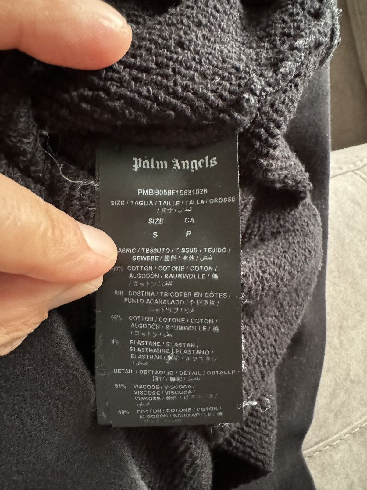 Palm Angels PALM ANGELS hoodie size S OVERSIZED ( study photos for measu Size US S / EU 44-46 / 1 - 9 Thumbnail