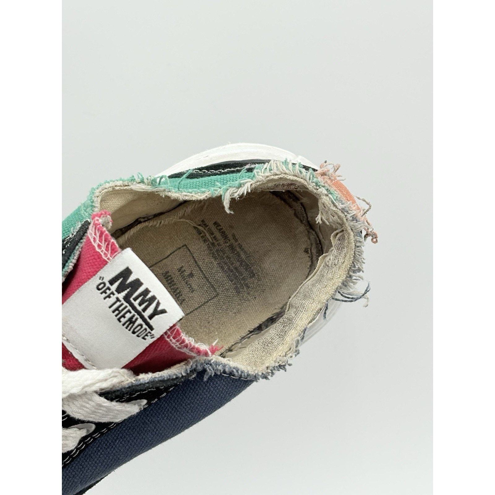 Maison Margiela Maison Mihara Yasuhiro OG Sole Canvas ' Multi Color ' Size US 11 / EU 44 - 6 Thumbnail