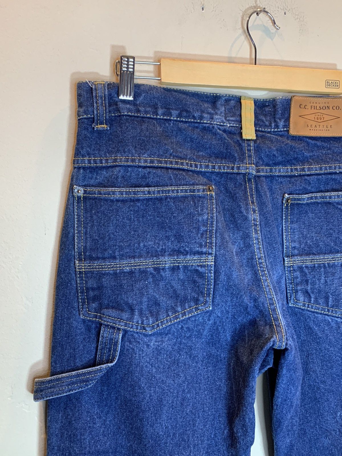 Filson RARE* Vintage Filson Double Knee Carpenter Denim Jeans Pants Size US 33 - 4 Thumbnail