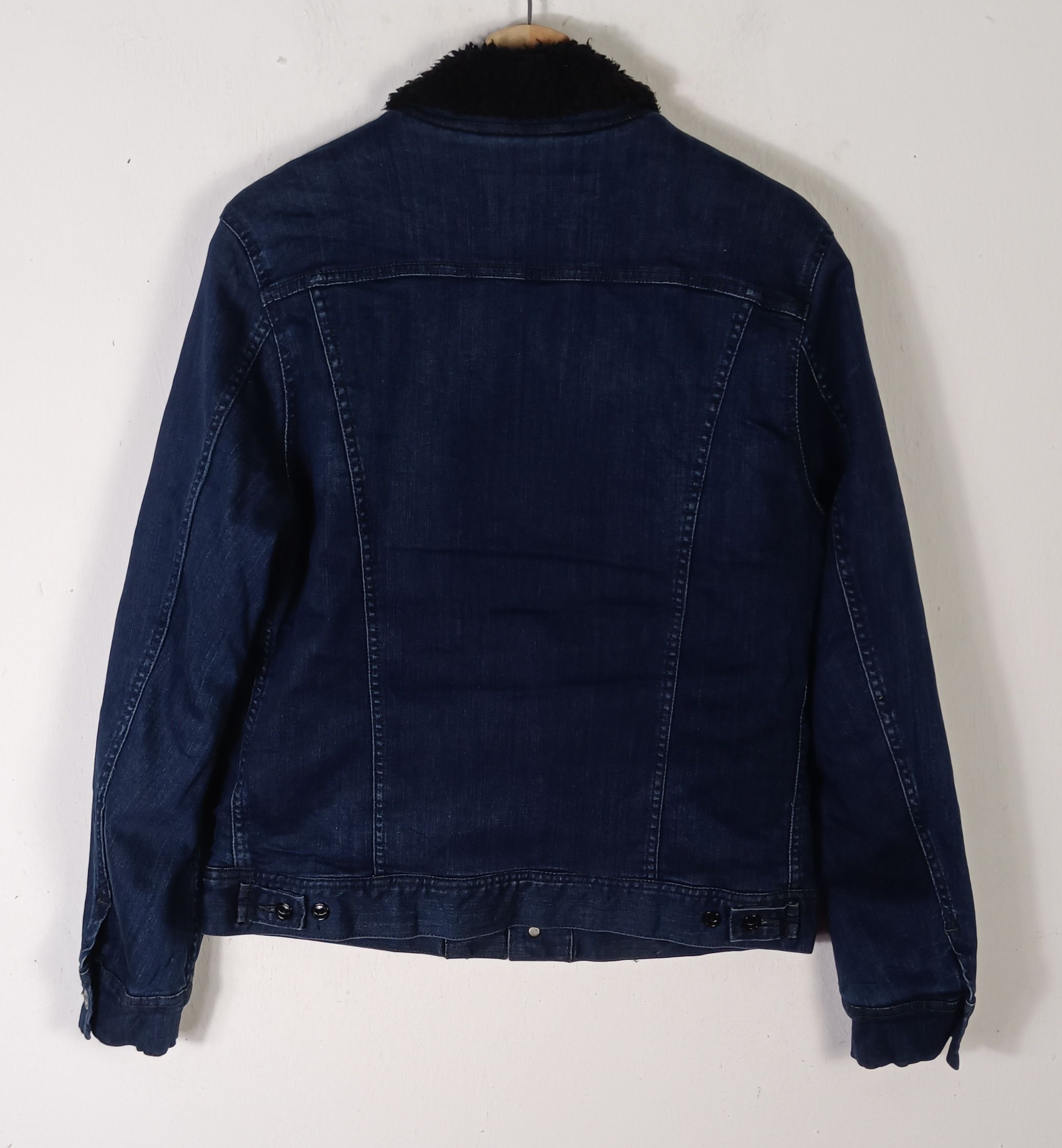 Lee Lee Riders Sanforized Sherpa Denim Jacket Size US M / EU 48-50 / 2 - 2 Thumbnail