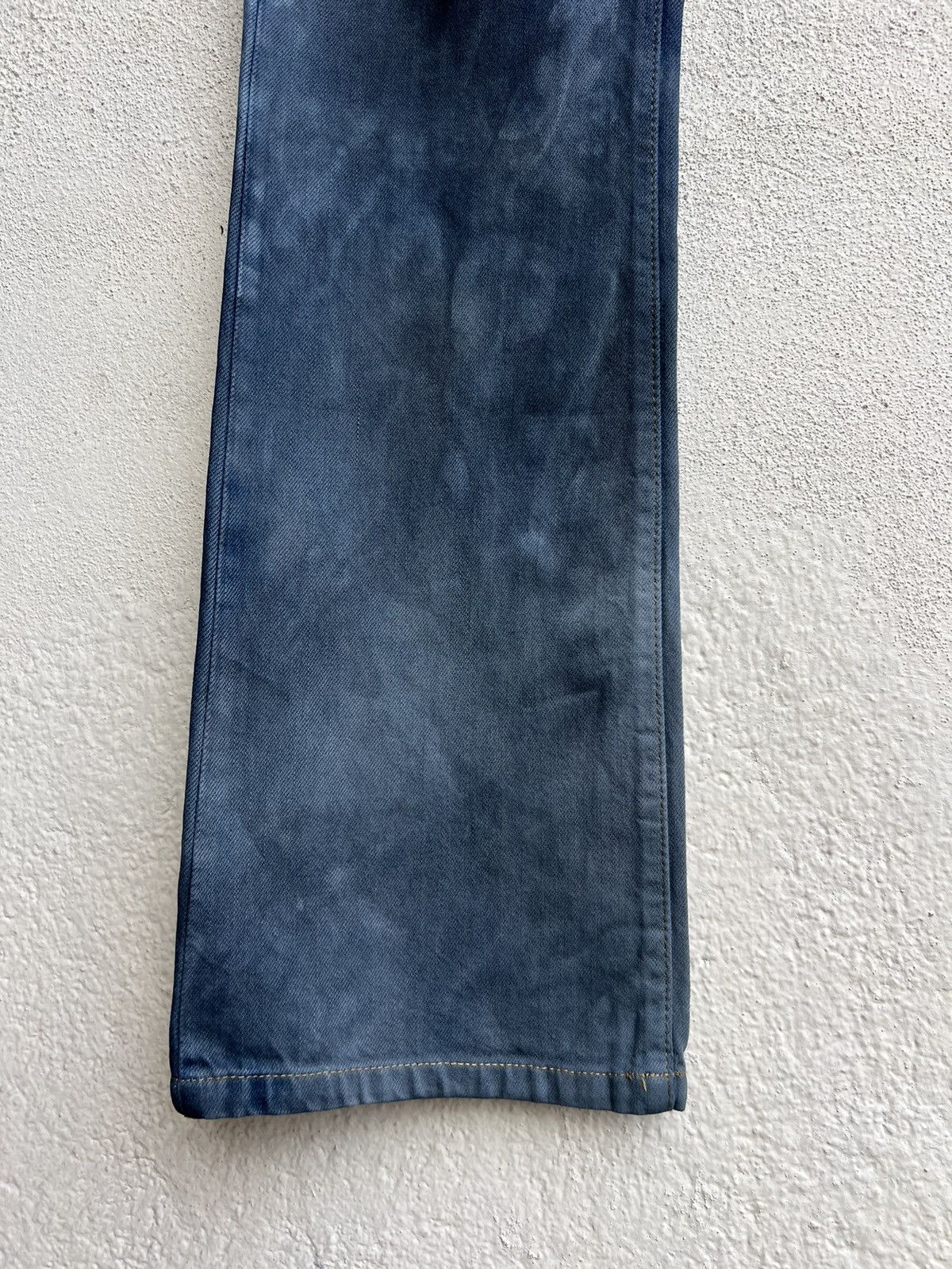 Levi's Vintage 2007 Levi’s 517 Bleached Waxed Denim Bootcut Jeans Size US 30 / EU 46 - 10 Thumbnail