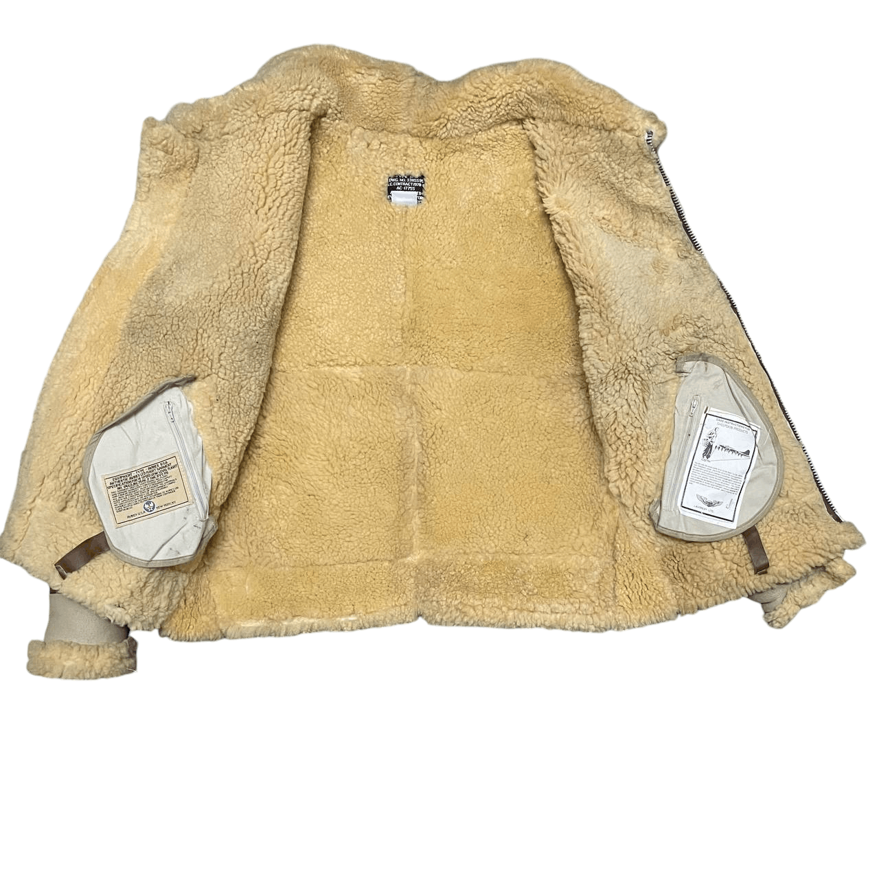 Avirex Vintage Avirex Sheepskin Coat Shearling Leather Jacket B3 Size US M / EU 48-50 / 2 - 6 Thumbnail