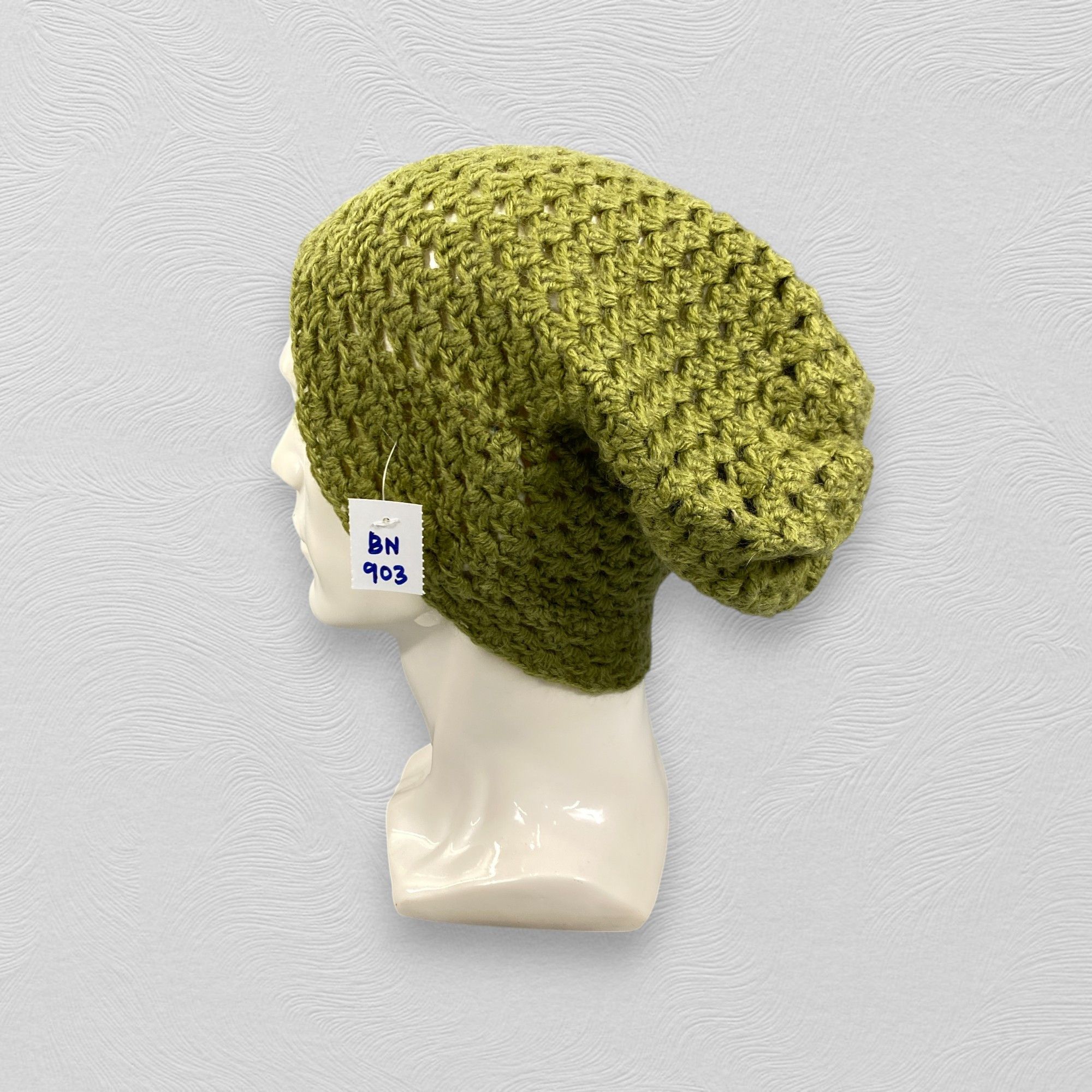 Japanese Brand Vintage Knitted Slouchy Beanie Hats -BN903 Size ONE SIZE - 2 Thumbnail