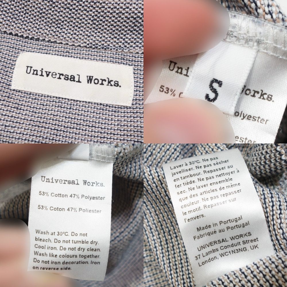 Universal Works Vacation Polo Textured Shirt Size US S / EU 44-46 / 1 - 7 Thumbnail
