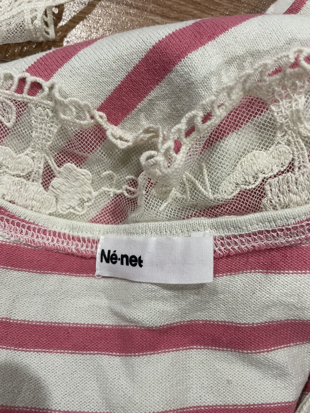 Ne-Net Ne Net Neck Ruffle Tshirt Size XS / US 0-2 / IT 36-38 - 3 Thumbnail