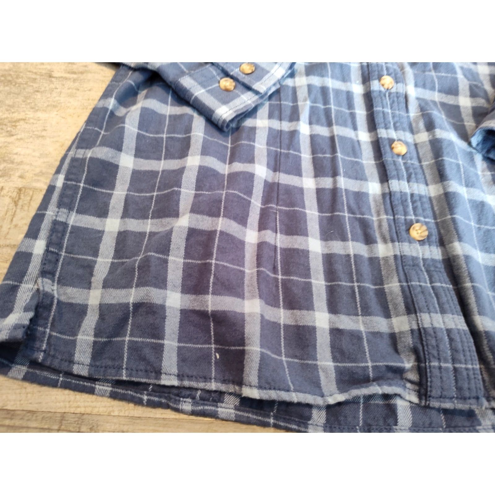 Duluth Trading Company DULUTH TRADING CO Plaid Long Sleeve Button-Up Shirt Womens Medium Multicolor Cotton Size M / US 6-8 / IT 42-44 - 2 Thumbnail