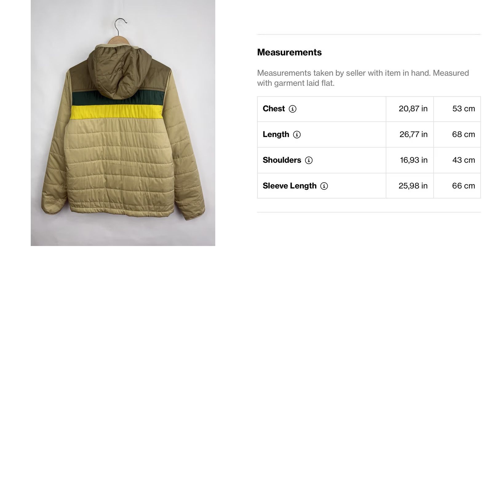 Vintage L.L. Bean Hooded Insulated Hiking Jacket - S/M Outdoor Size US S / EU 44-46 / 1 - 8 Thumbnail