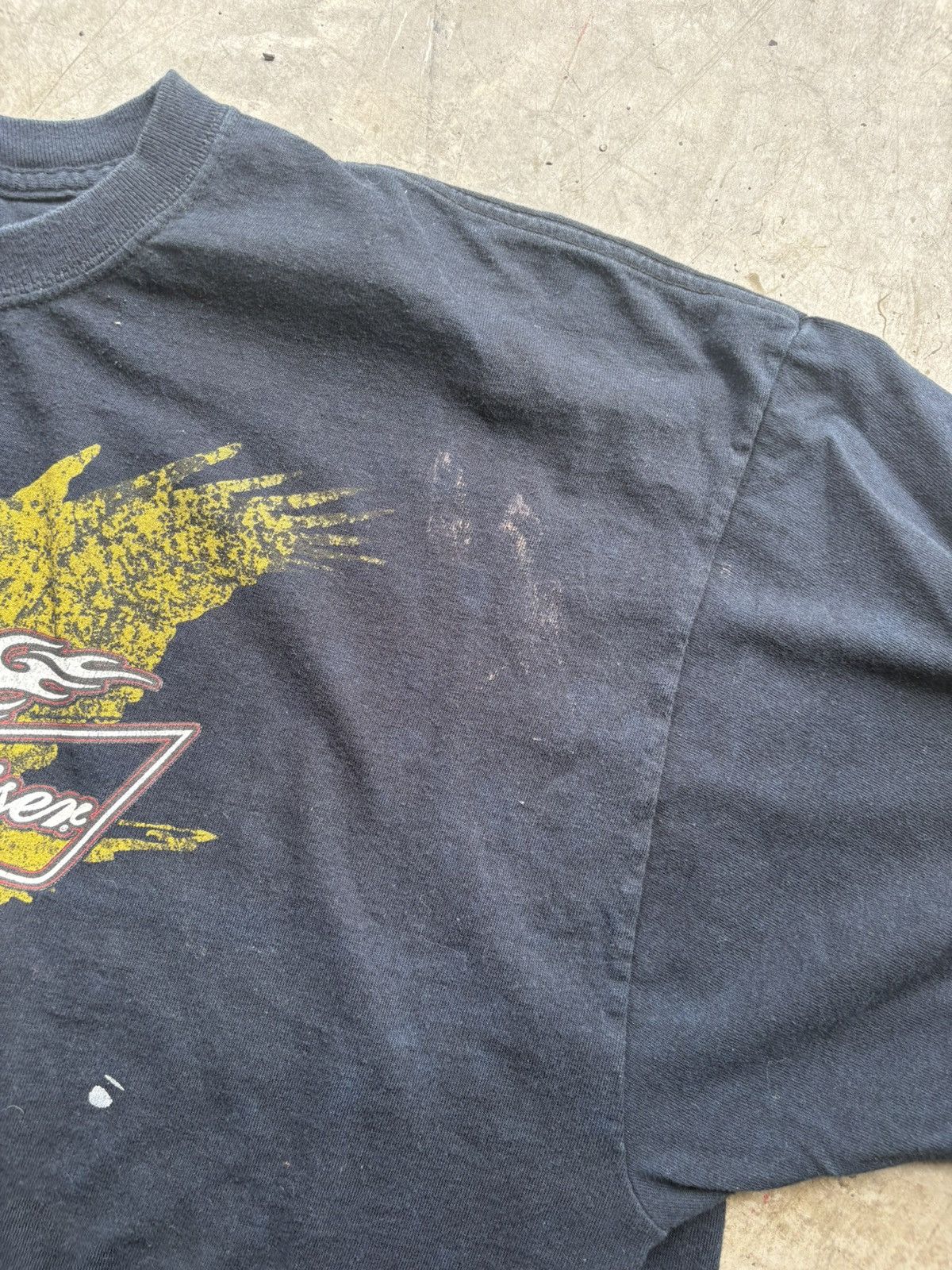 Budweiser Vintage Y2K Budweiser T-Shirt Size US XXL / EU 58 / 5 - 4 Thumbnail