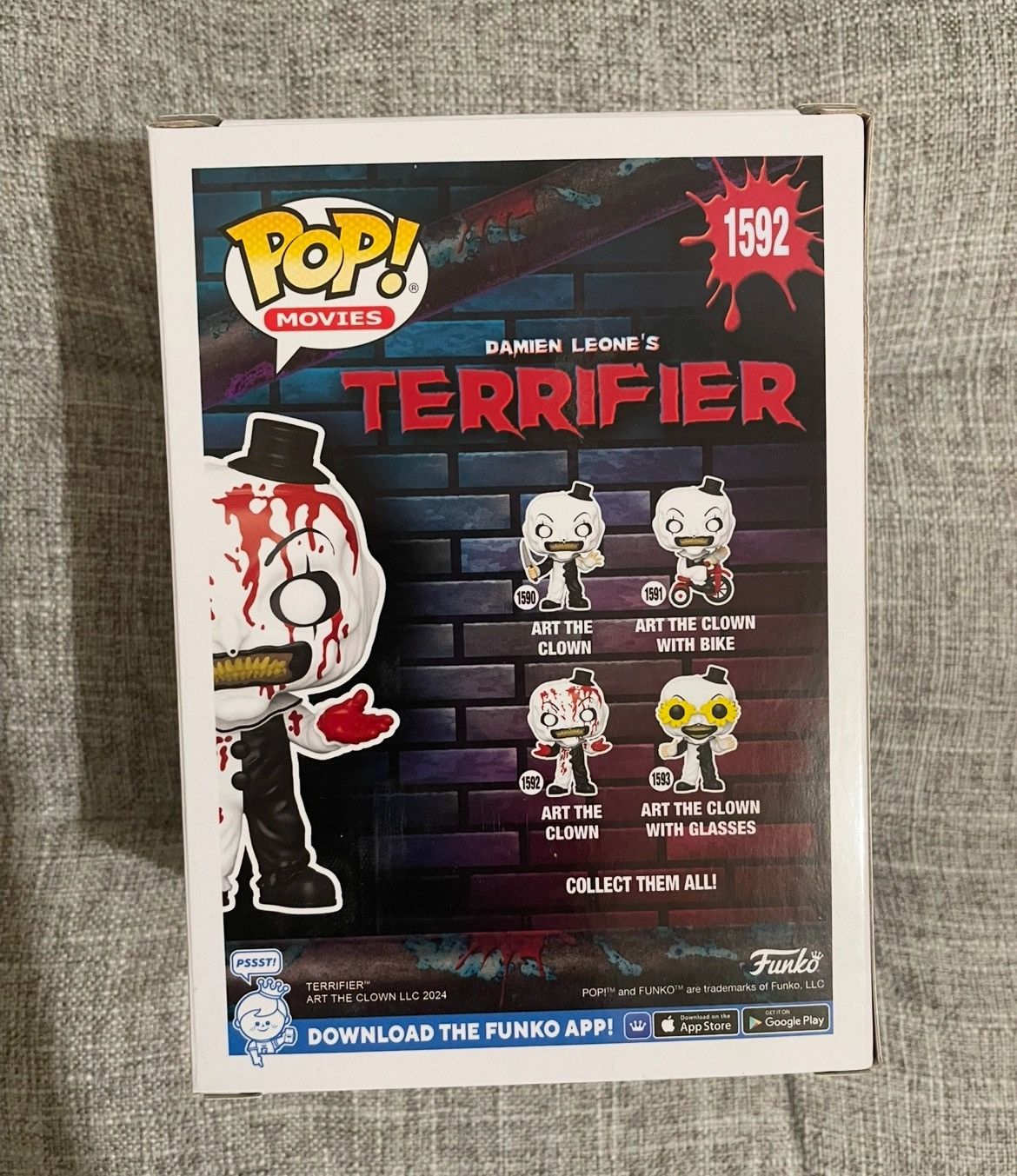 Other Funko Pop! Art the Clown 1592 Size ONE SIZE - 2 Thumbnail