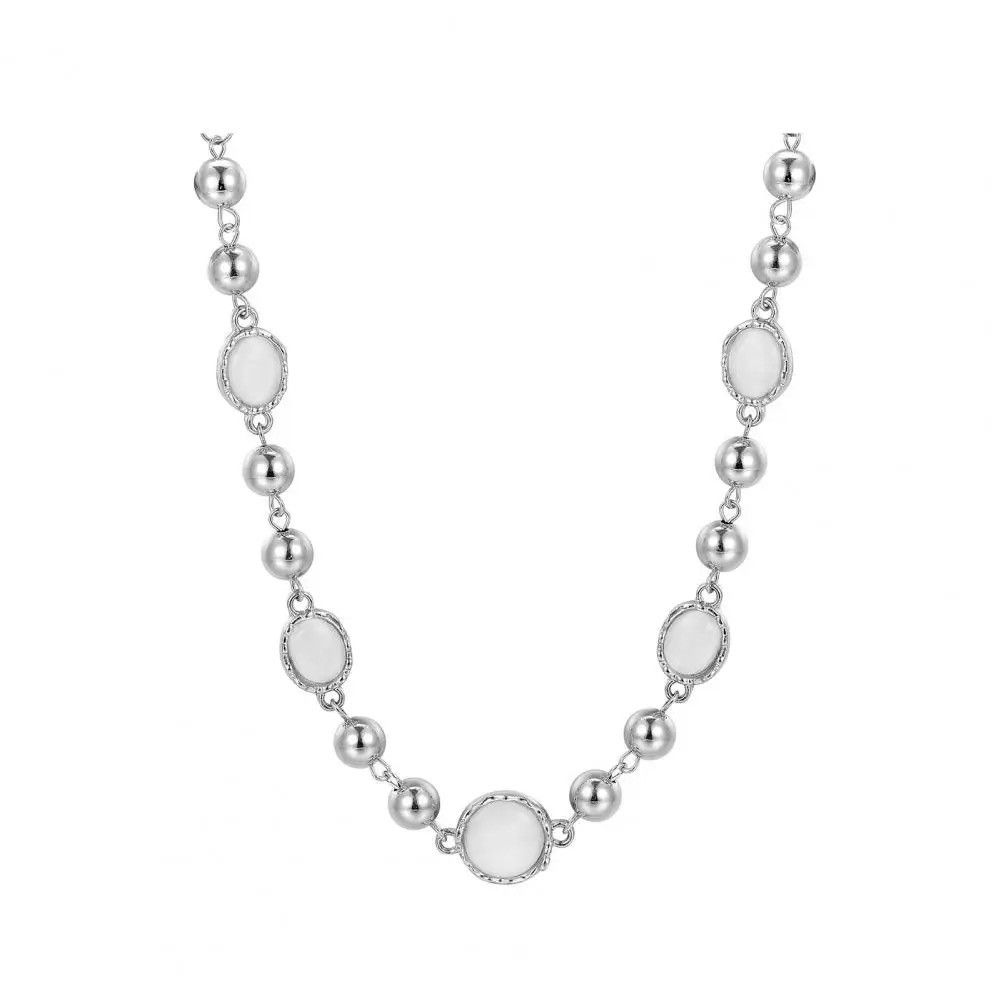 Jewelry White Moonlight Opal Necklaces Size ONE SIZE - 2 Thumbnail