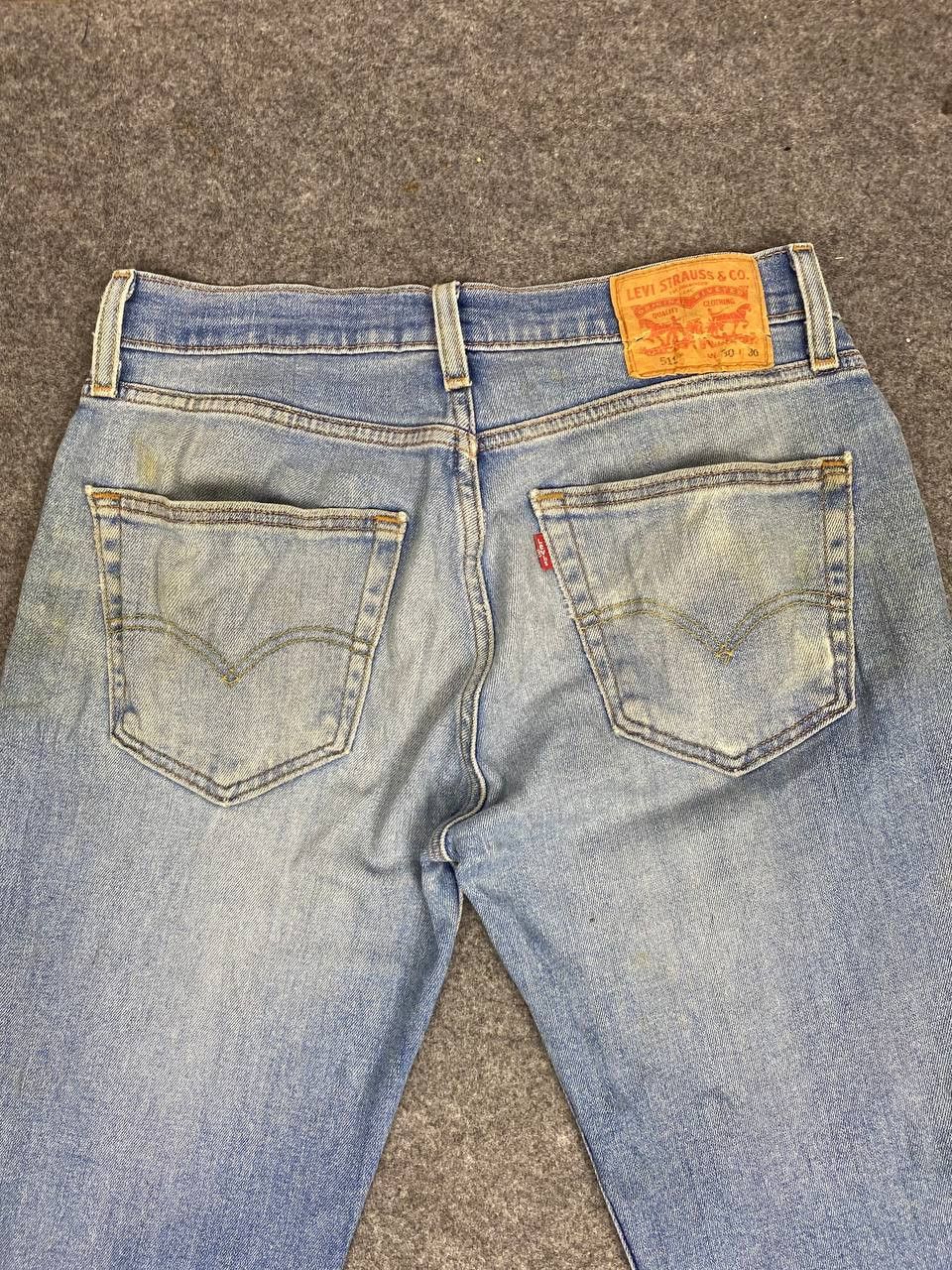 Levi's levis 511 slim distressed denim nice design Size US 32 / EU 48 - 3 Thumbnail
