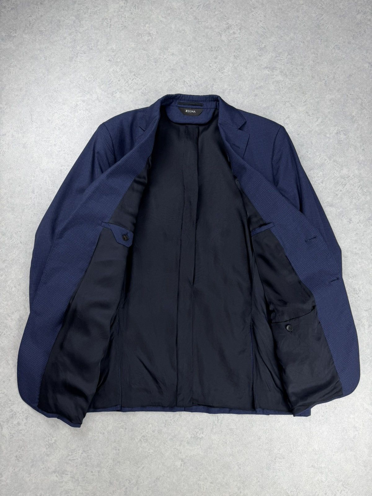 Ermenegildo Zegna Ermenegildo Zegna Navy Wool Blazer Jacket Size 52R Drop 7 Size 42R - 7 Thumbnail