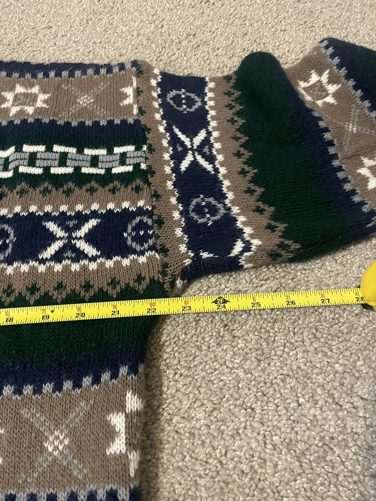 Towncraft × Vintage Vintage 90s Towncraft Sweater Size L Acrylic Grandpa Style Size US L / EU 52-54 / 3 - 3 Thumbnail