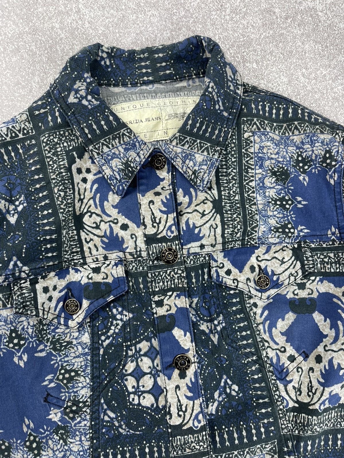 Krizia Krizia Jeans Denim Jacket Women’s Size IT 46 Size L / US 10 / IT 46 - 5 Thumbnail