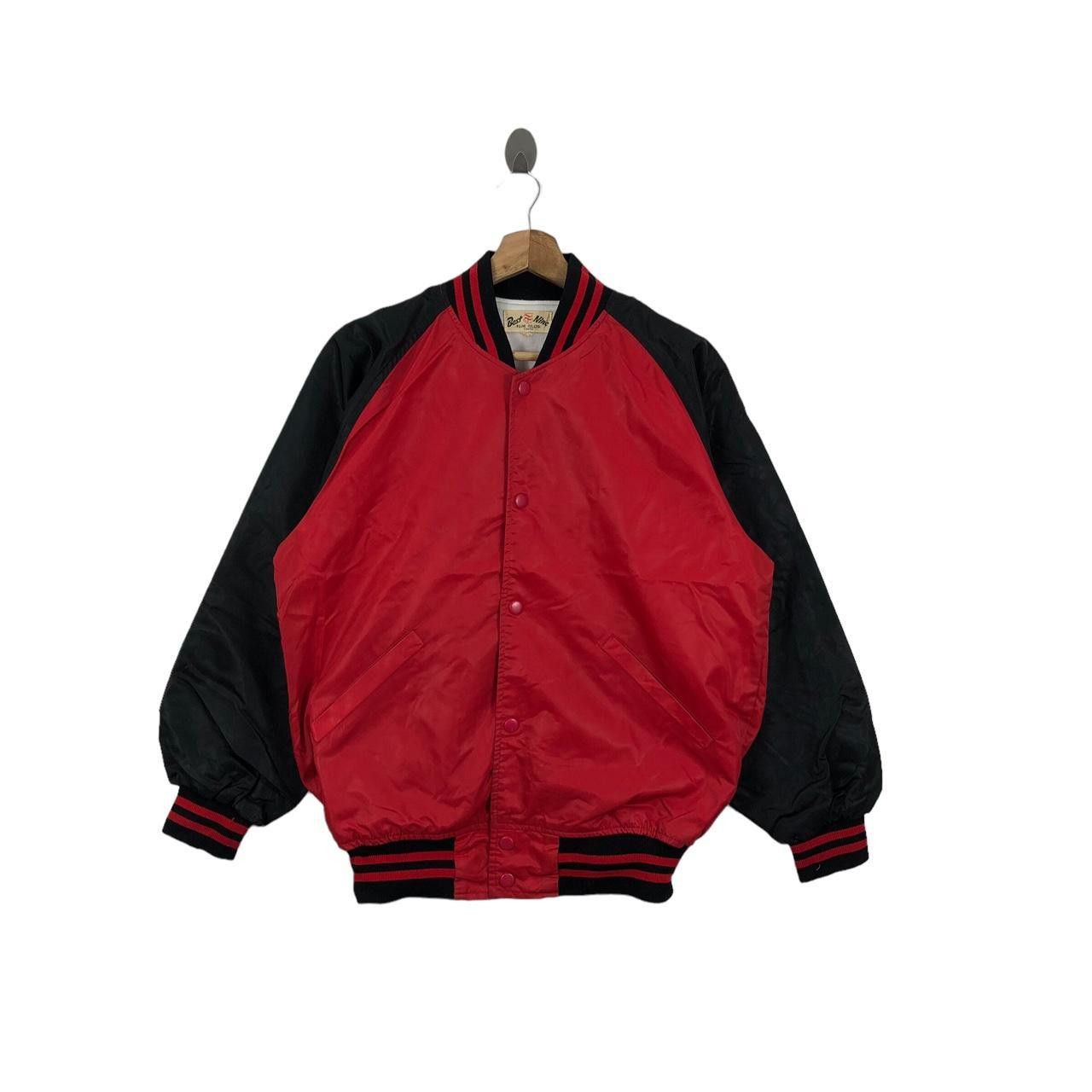 Vintage Vintage BEST NINE FUJIE TOKYO Baseball Varsity Jacket Bomber Size US M / EU 48-50 / 2 - 1 Thumbnail