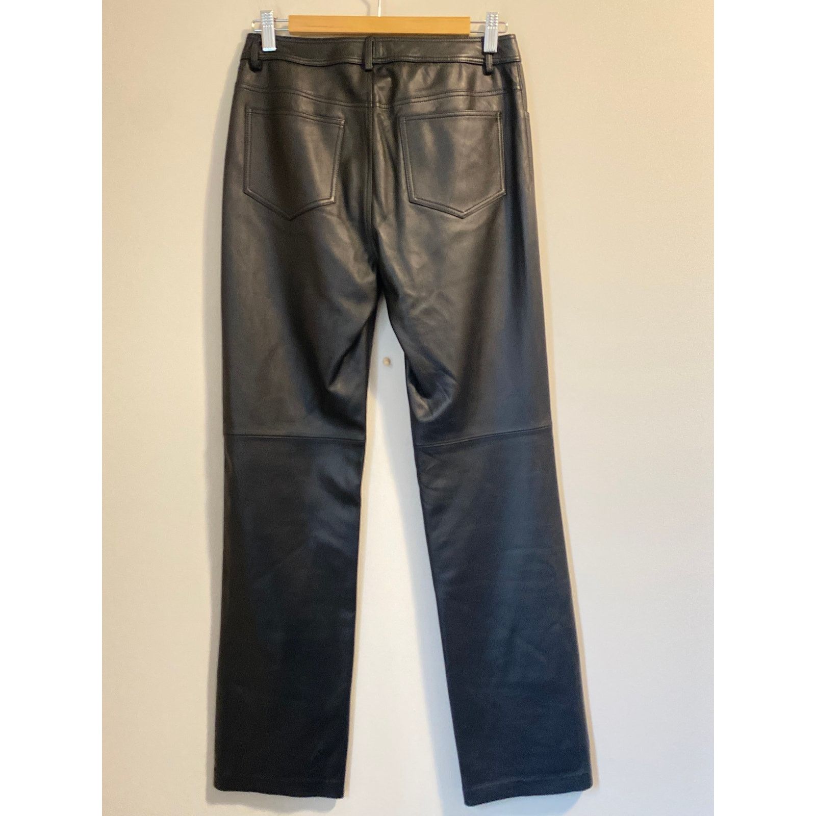 Lafayette 148 Lafayette 148 New York Manhattan Leather Pants sz. 4 Size 27" / US 4 / IT 40 - 4 Thumbnail