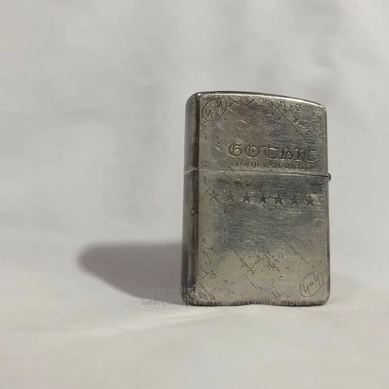 gothic yohji zippo オイルライター Yohji Yamamoto Gothic Zippo Lighter Seven Stars. is available for