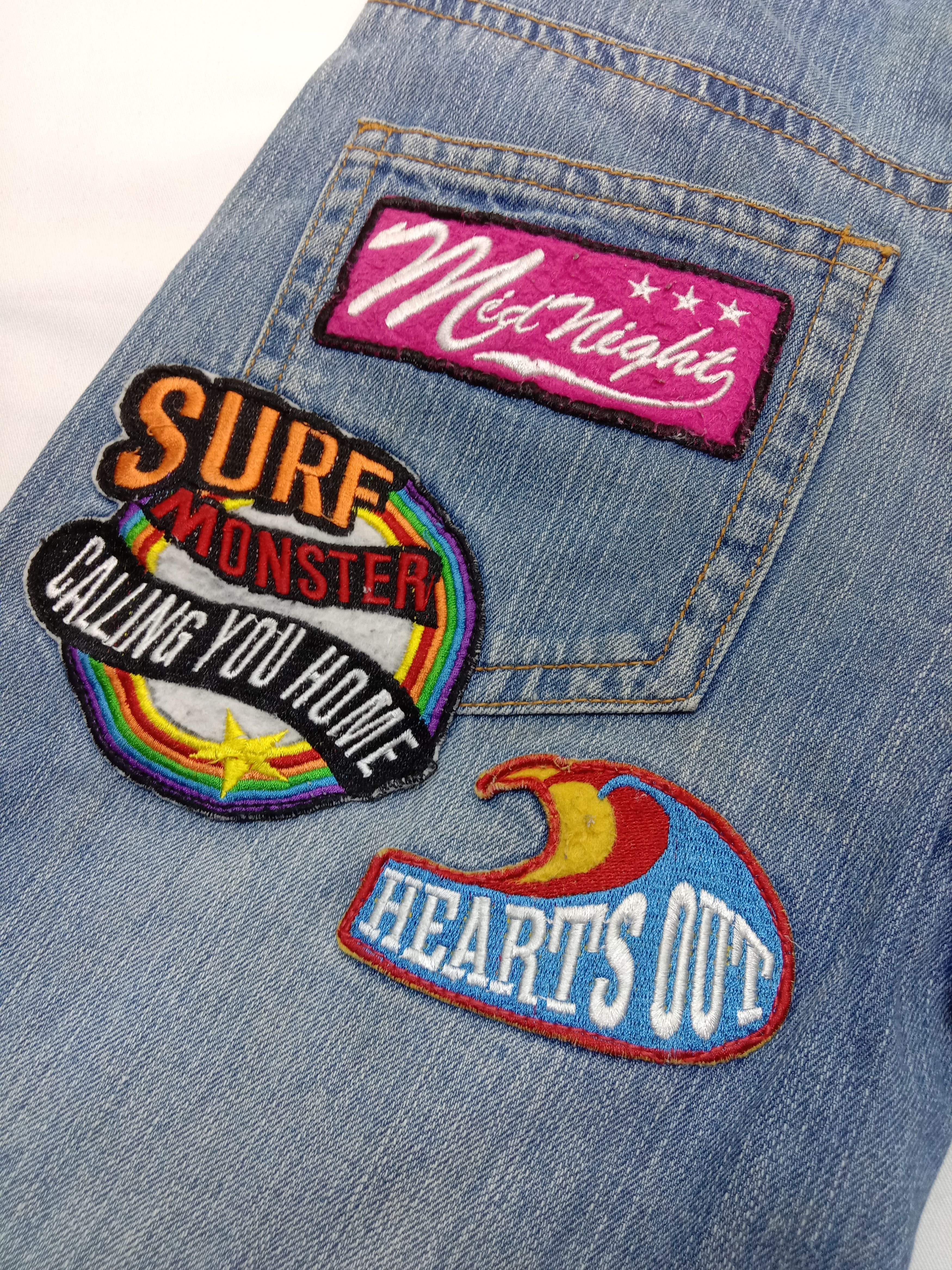 In The Attic Vintage In The Attic Patched Surf Style Jeans Size US 30 / EU 46 - 13 Thumbnail