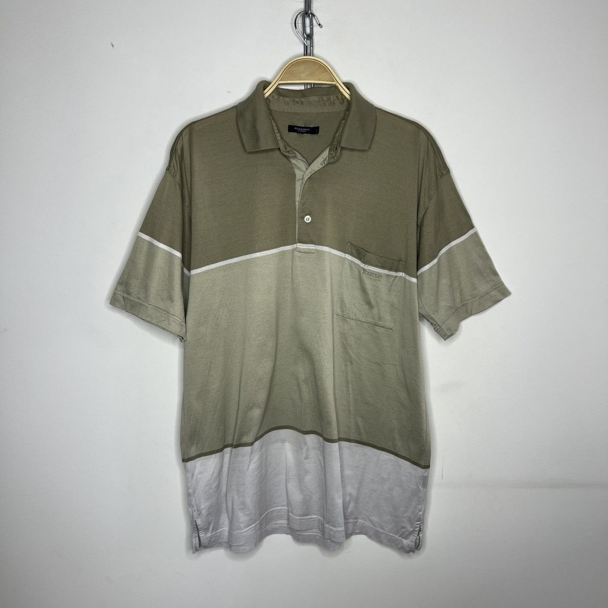 Burberry Burberry Polo Size US L / EU 52-54 / 3 - 1 Thumbnail