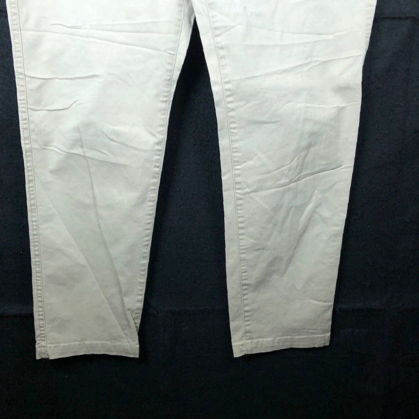 Eddie Bauer Eddie Bauer Womens Pants Tan Mid Rise Slim Straight Chino Stretch 8 Size 24" / US 00 / IT 34 - 3 Thumbnail