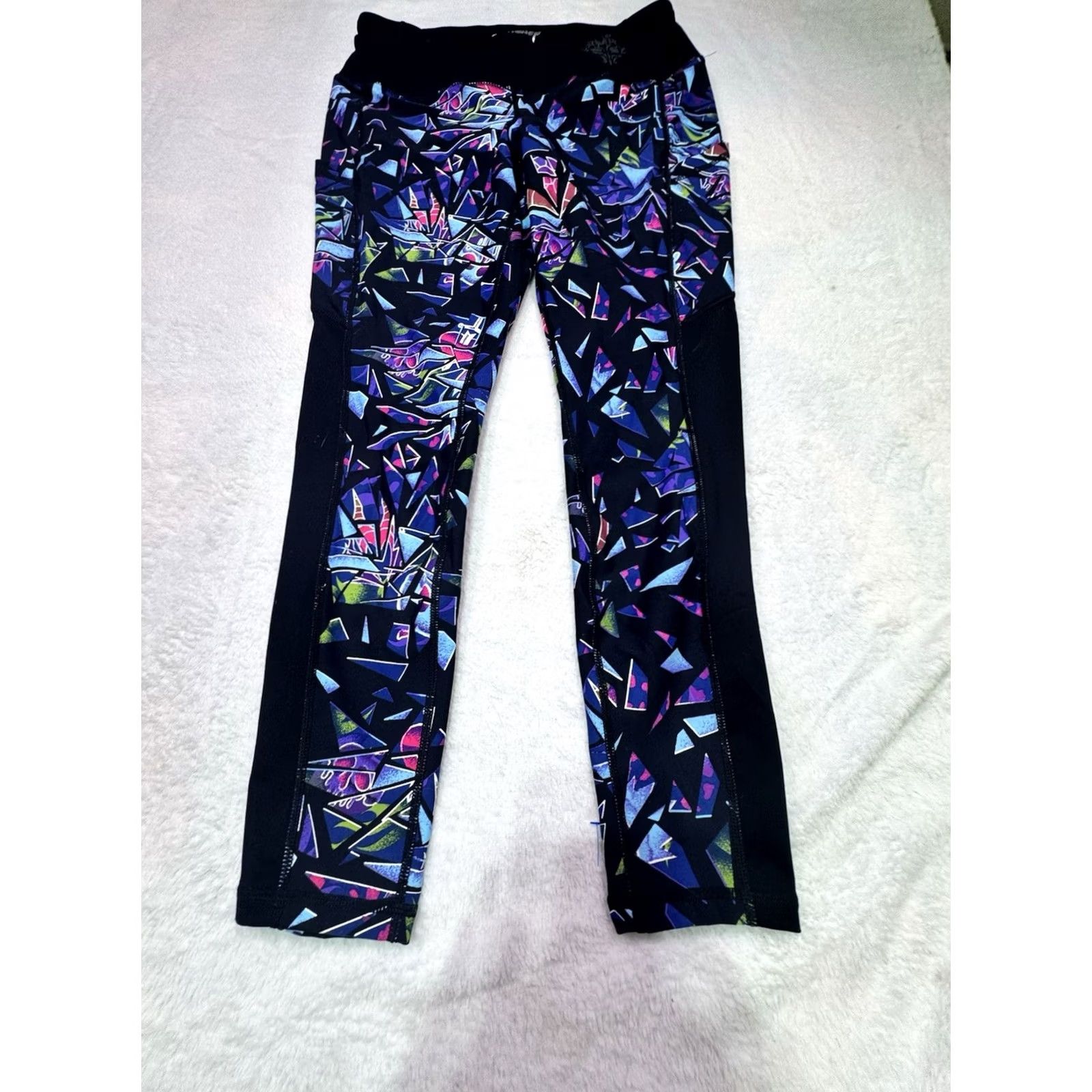 Torrid Torrid Disney Villains Black Active Leggings - Evil Queen Print Squartches Size 40" / US 18 - 2 Thumbnail