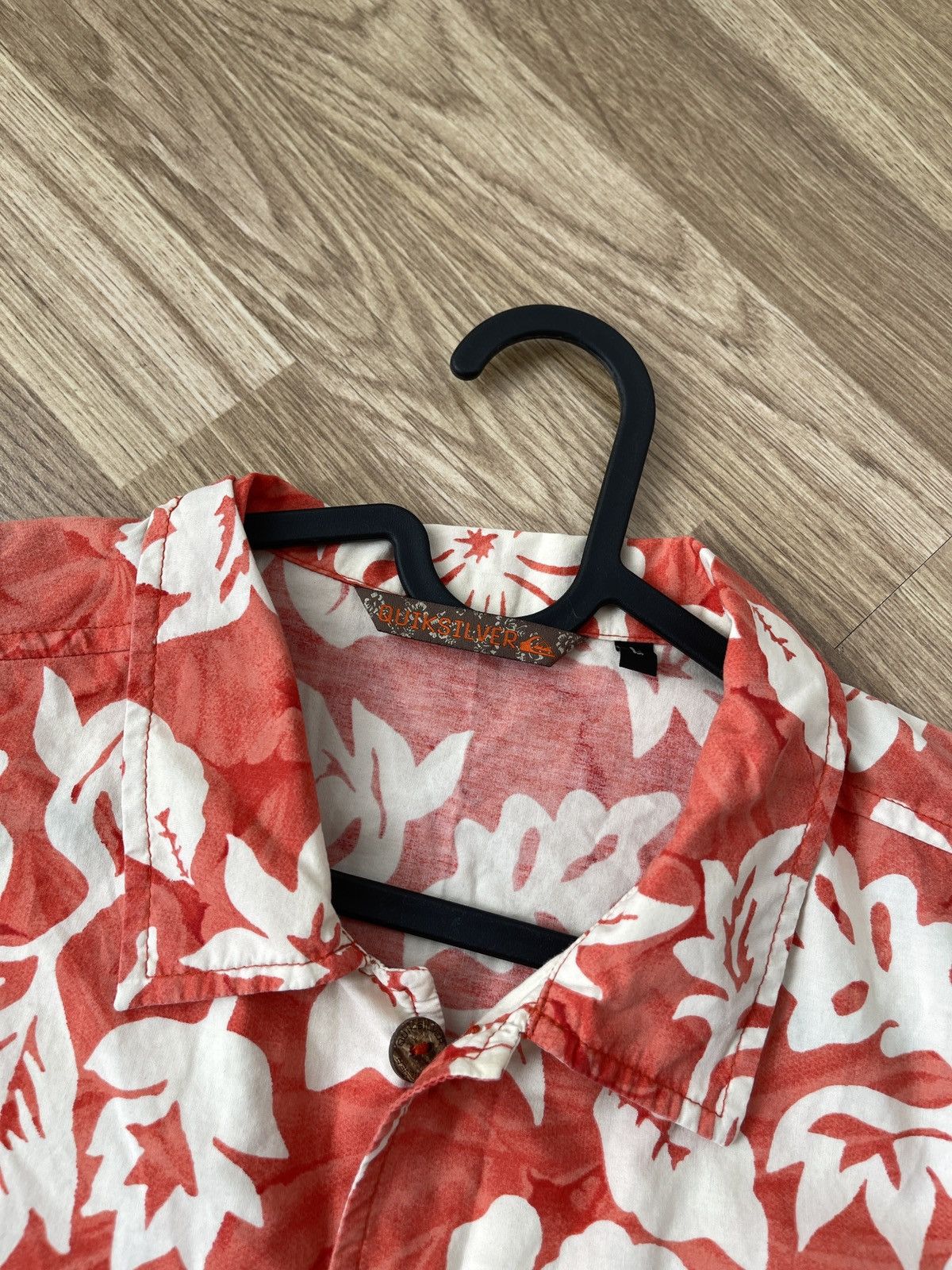 Quiksilver Vintage Quiksilver Hawaiian Shirt Size L Size US L / EU 52-54 / 3 - 5 Thumbnail