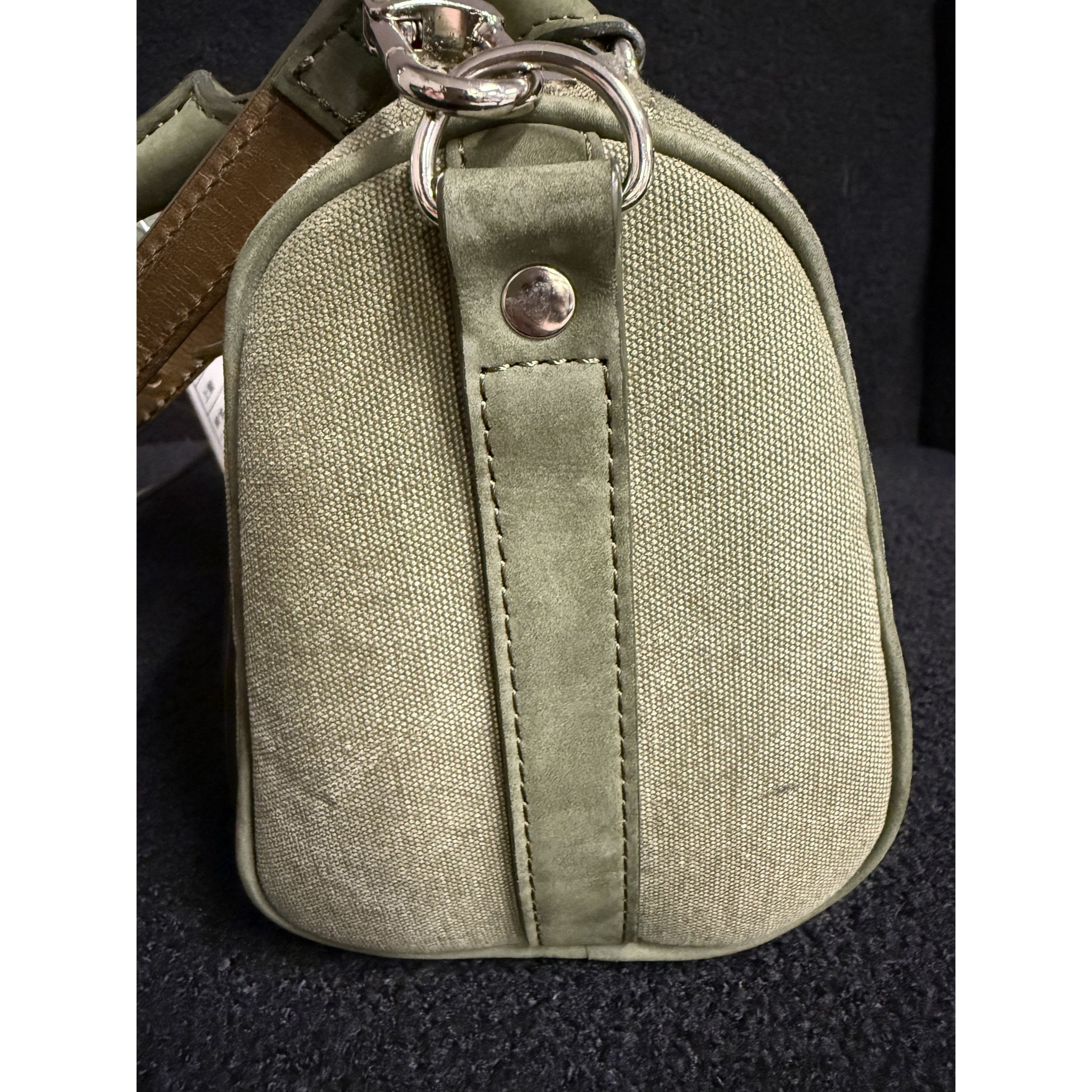 READYMADE Readymade Olive Green Canvas Overnight Bag Made In Japan Size ONE SIZE - 10 Thumbnail
