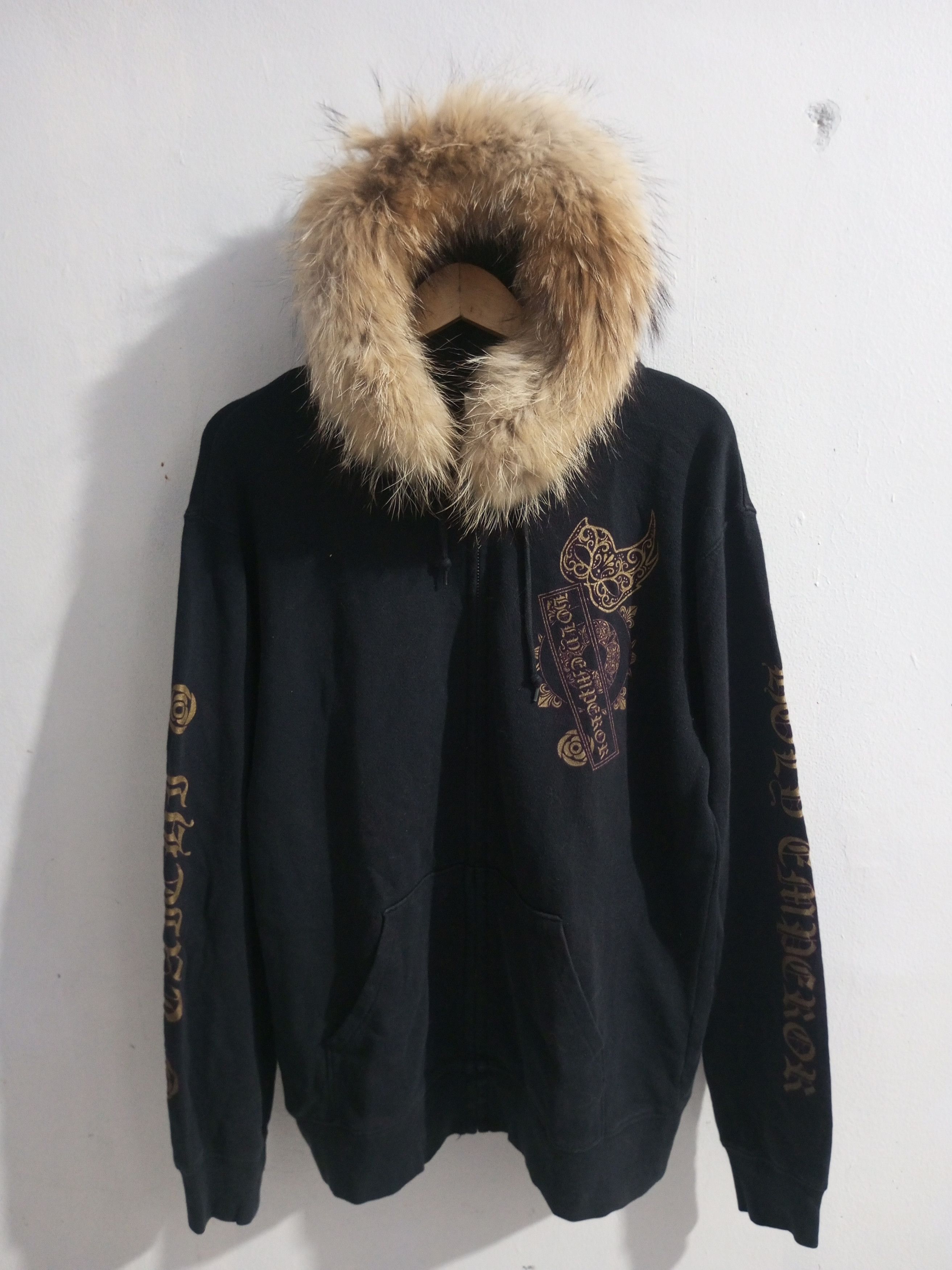 Japanese Brand Soundless era fur hoodie Geaksx | Grailed