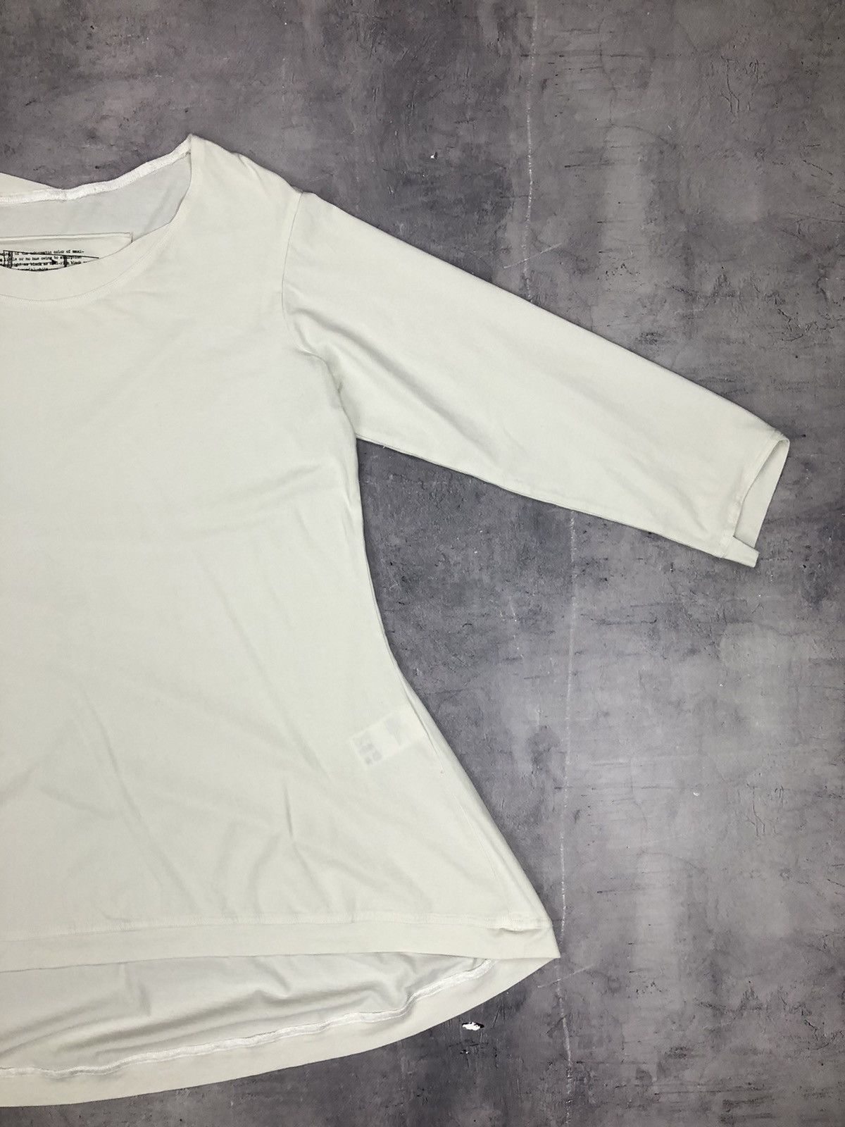 Rundholz Rundholz Black Label Asymmetric Mesh Shoulder Panel T Shirt Size M / US 6-8 / IT 42-44 - 2 Thumbnail
