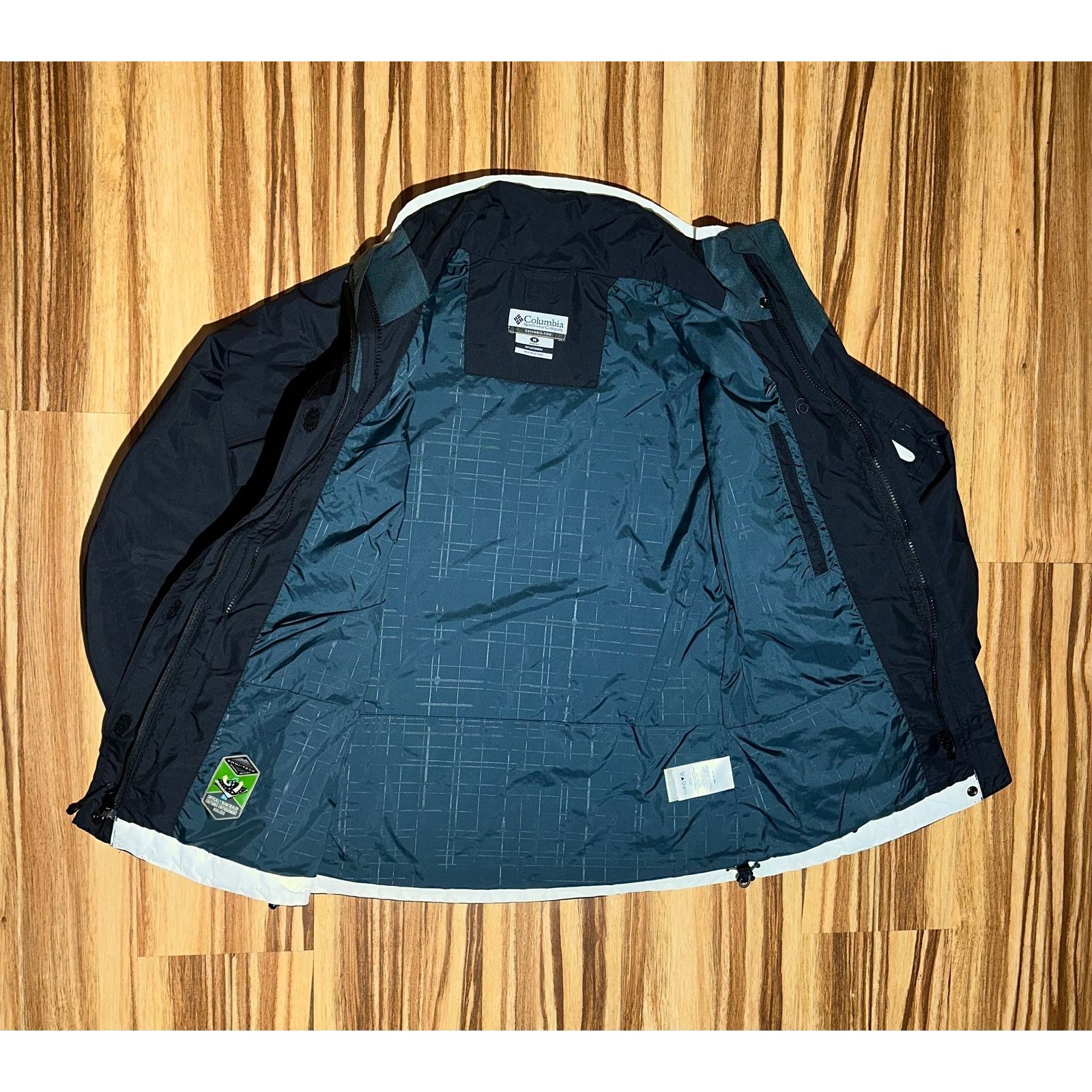 Columbia Columbia Black Interchange Windbreaker Omni tech size Med Size M / US 6-8 / IT 42-44 - 5 Thumbnail