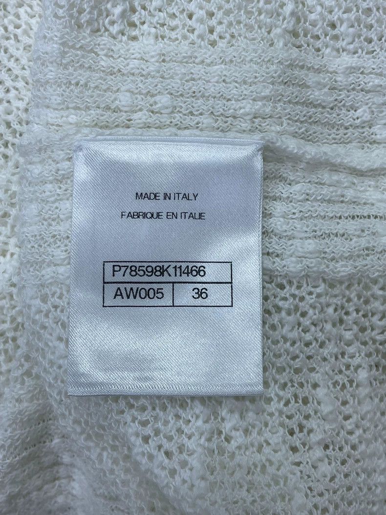 Chanel Chanel 25M coco beach series white pocket knitted vest Size XS / US 0-2 / IT 36-38 - 5 Thumbnail