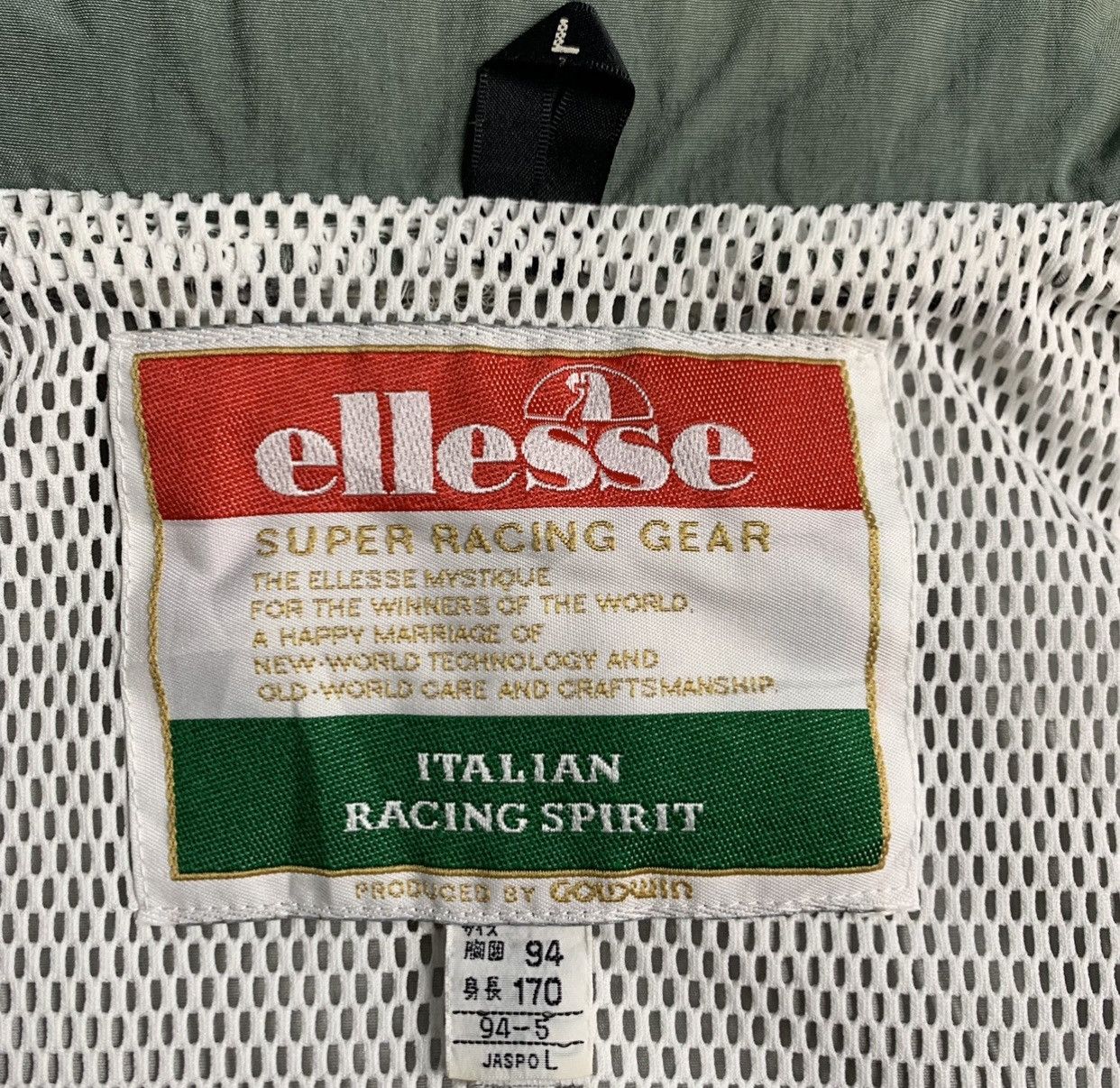 Ellesse Vintage Ellesse Italian Racing Spirit Jacket Size L Size US L / EU 52-54 / 3 - 9 Thumbnail