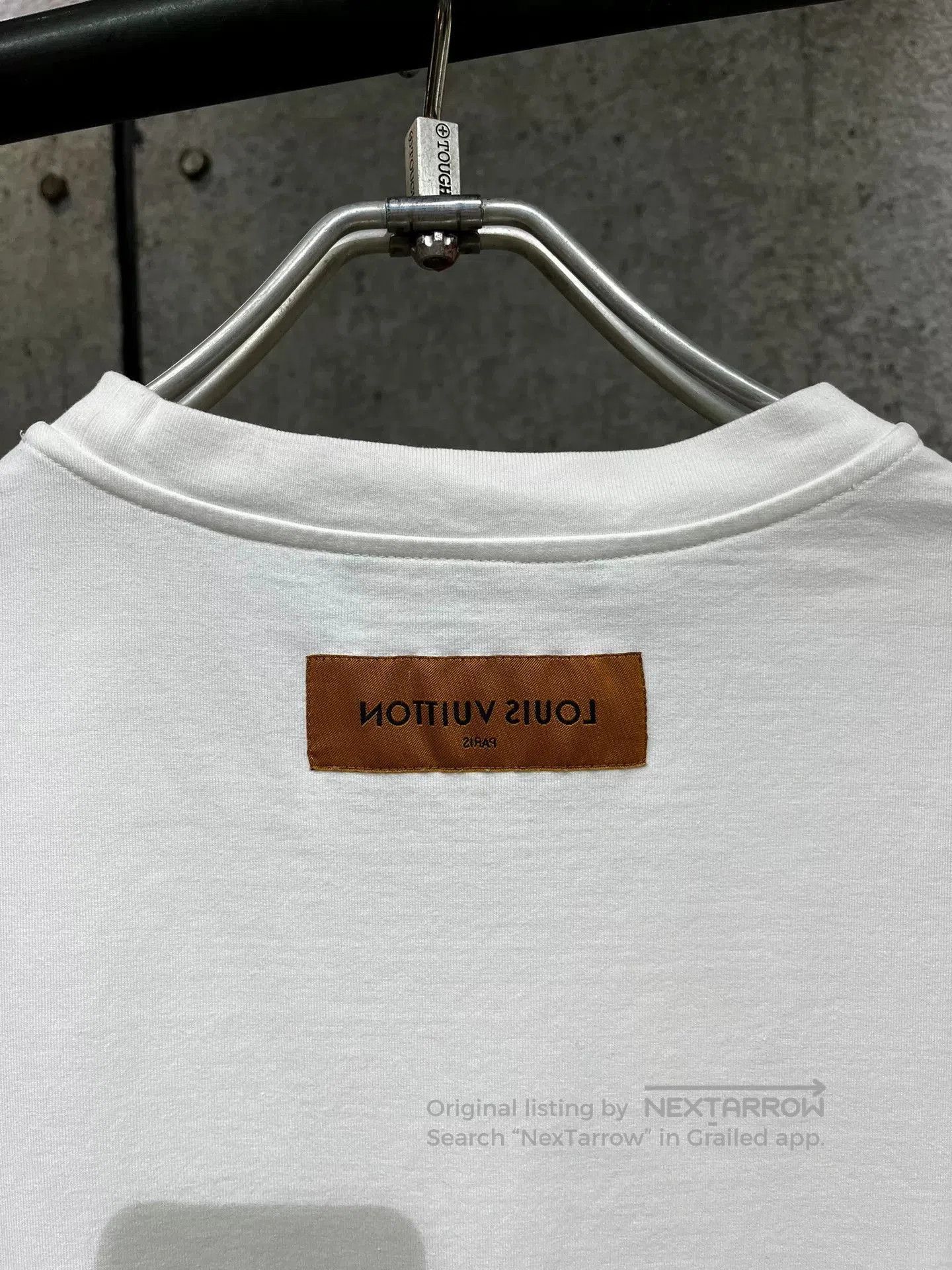 Louis Vuitton Louis Vuitton White Letter Short-Sleeve Tee L. Size US L / EU 52-54 / 3 - 7 Thumbnail