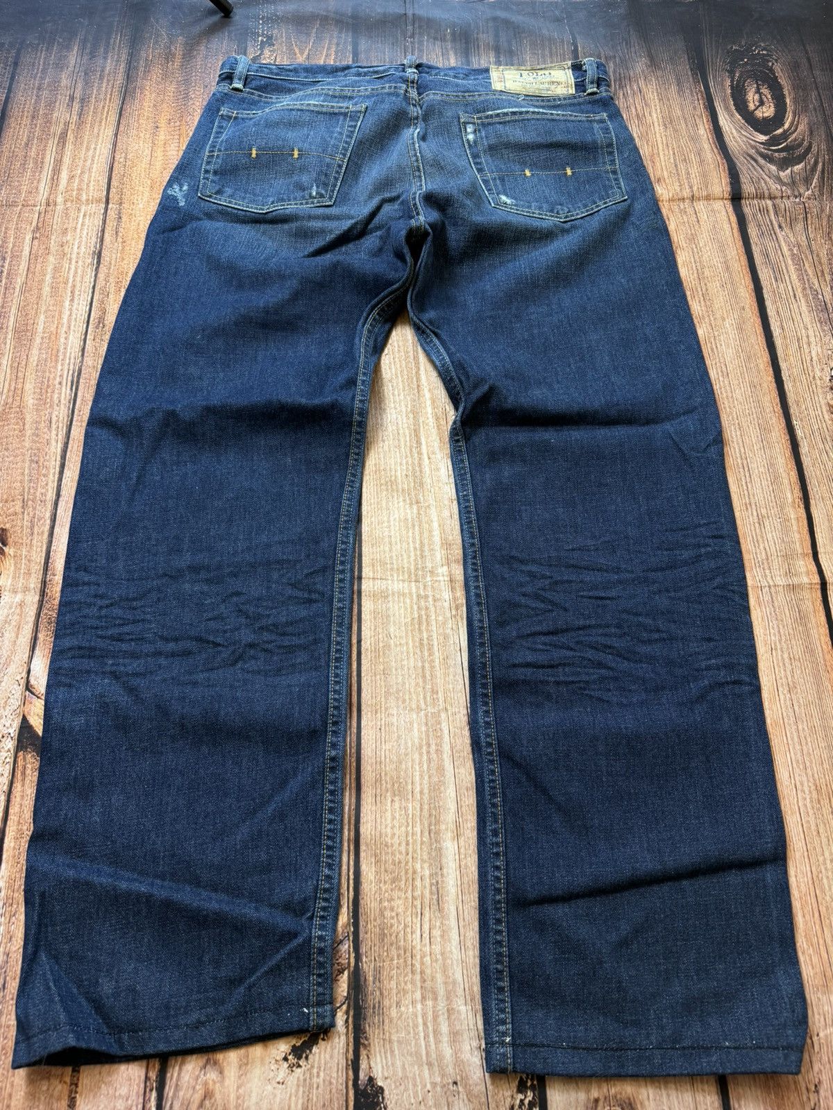 Polo Ralph Lauren × Vintage Vintage pants Ralph Lauren baggy fit denim Size US 34 / EU 50 - 1 Thumbnail