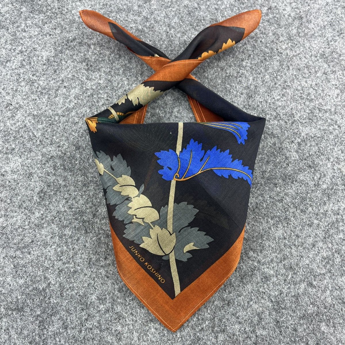 Japanese Brand × Mr. Junko × Vintage Junko Koshino Handkerchief / Bandana / Neckerchief B364 Size ONE SIZE - 2 Thumbnail