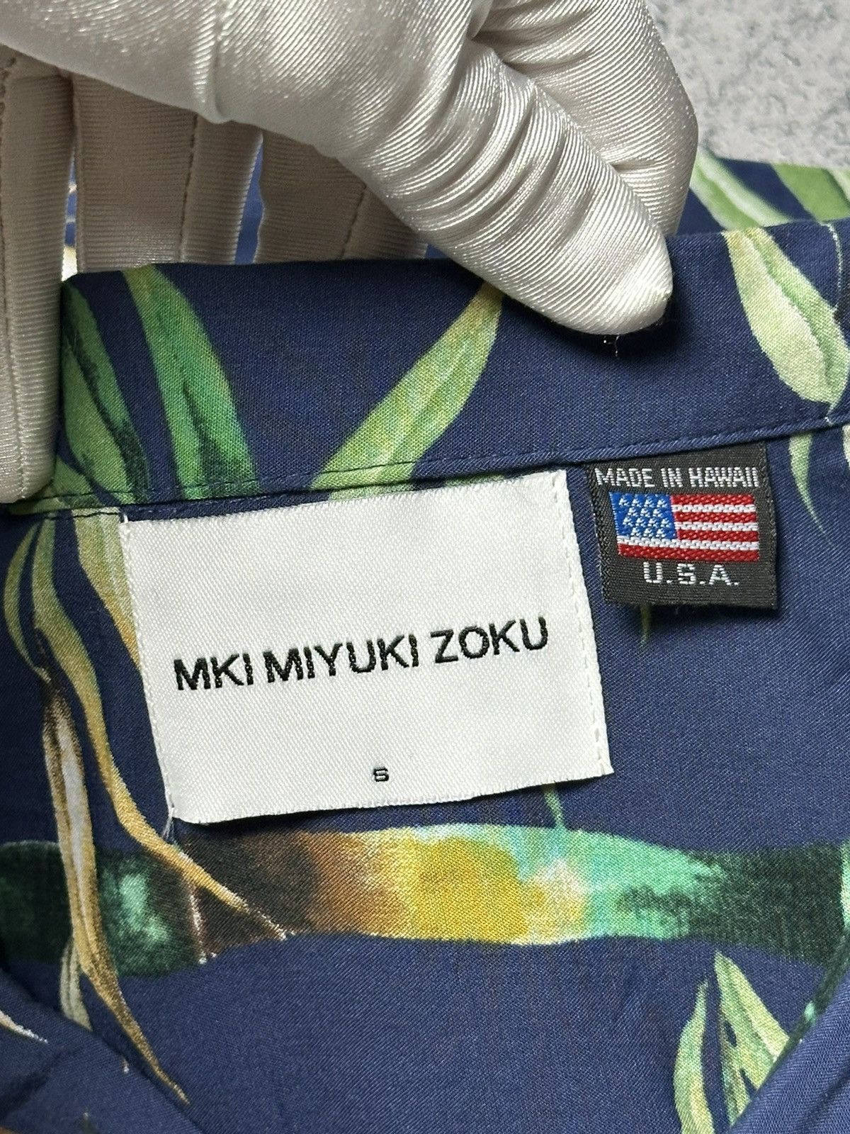 Mki Miyuki Zoku Mki Miyuki Zoku Hawaiian Vacation Bamboo Tree Button Shirt Size US S / EU 44-46 / 1 - 6 Thumbnail