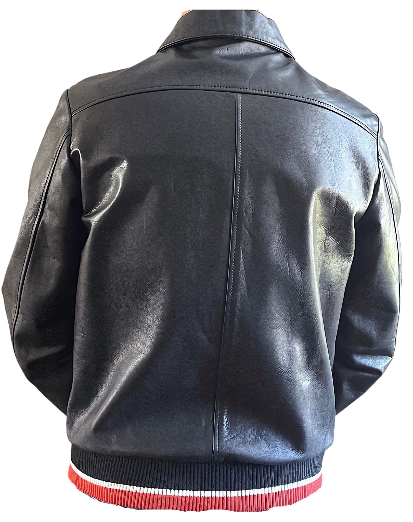Roberto Cavalli CALFSKIN LEATHER JACKET Size US S / EU 44-46 / 1 - 3 Thumbnail