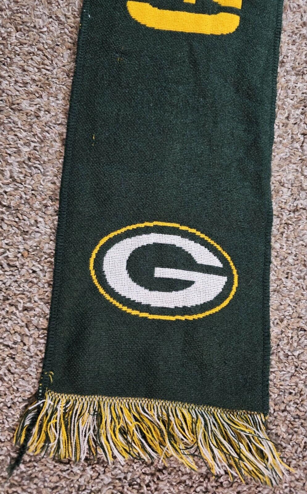 Designer Green Bay Packers Winter Scarf Sentry Go Pack Go Size ONE SIZE - 2 Thumbnail
