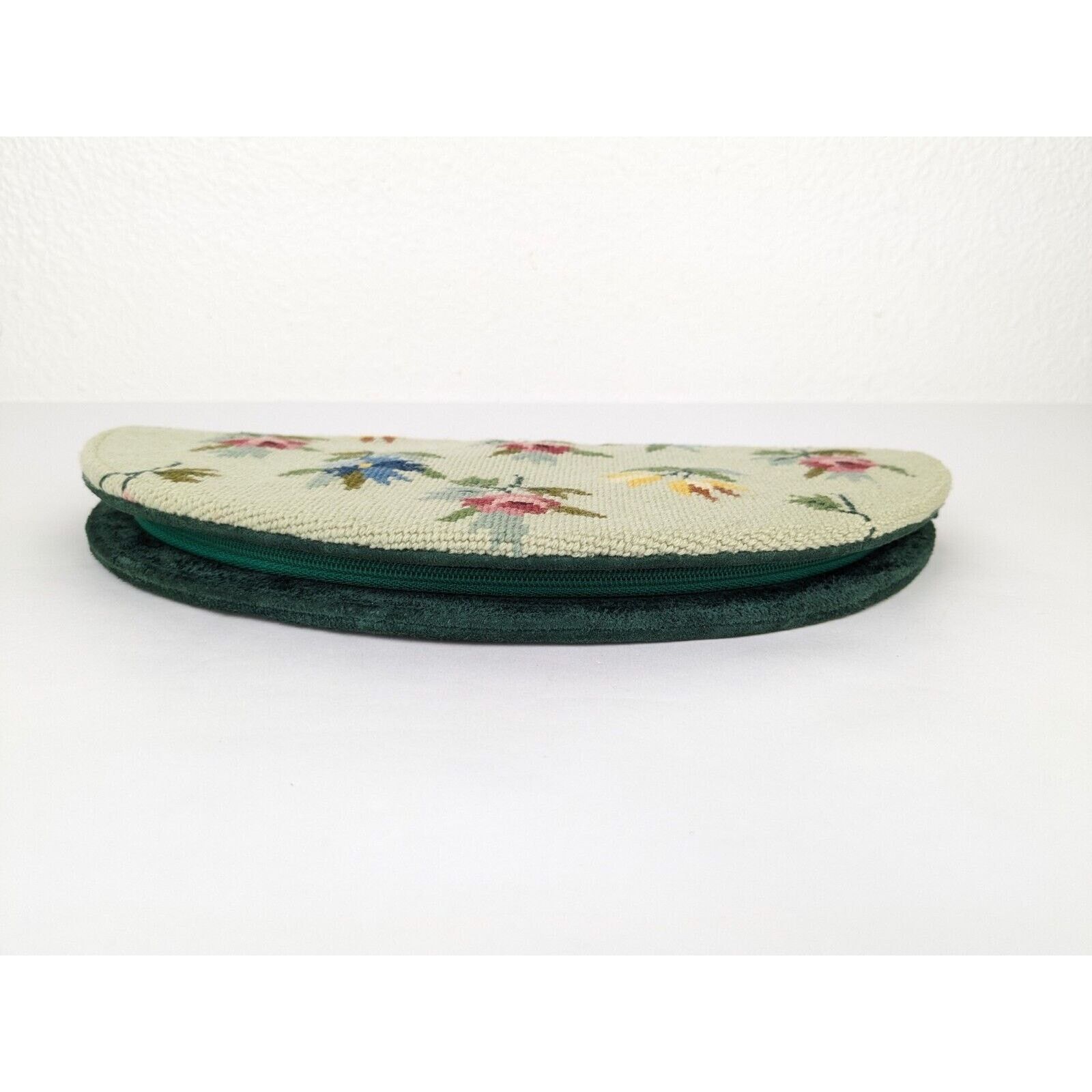Other Lulu Guinness Tapisserie Clutch Handbag Needlepoint Suede Size ONE SIZE - 11 Thumbnail