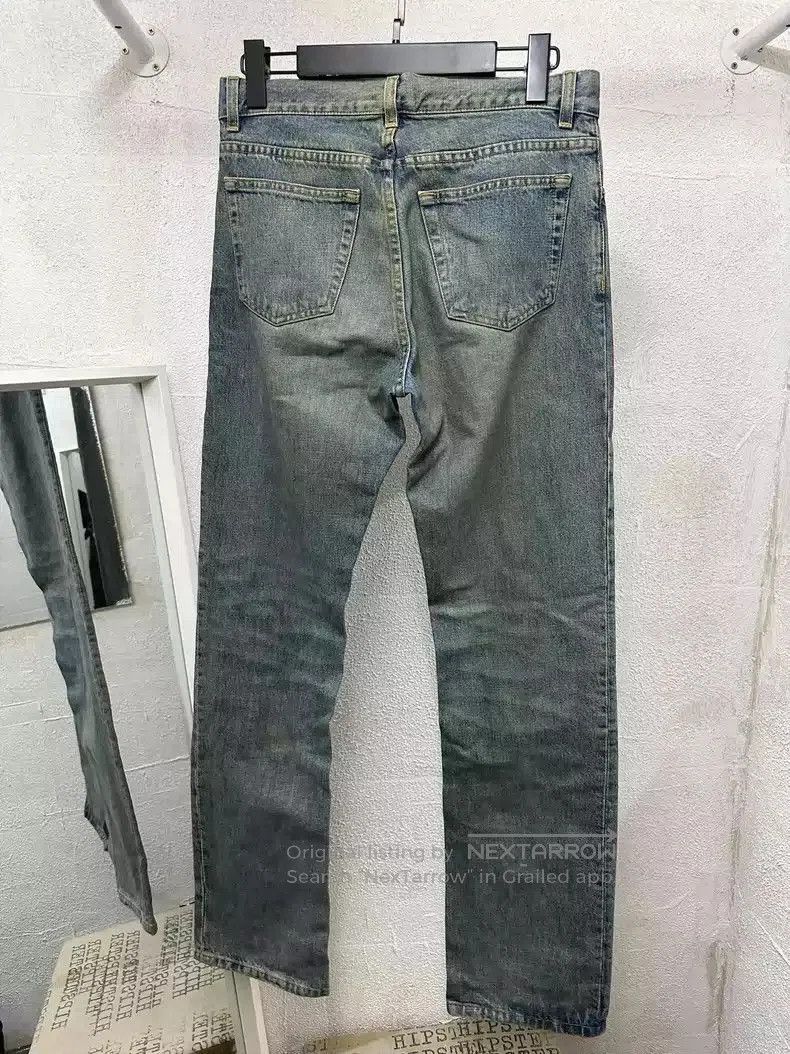 Helmut Lang Helmut Lang Mud dyed washed jeans. Size US 30 / EU 46 - 3 Thumbnail
