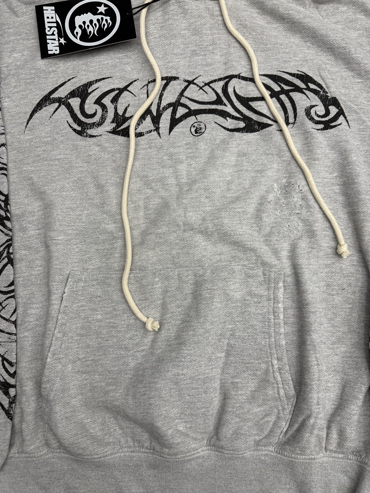HELLSTAR Hellstar Tribal Flame Hoodie Size US XL / EU 56 / 4 - 2 Thumbnail